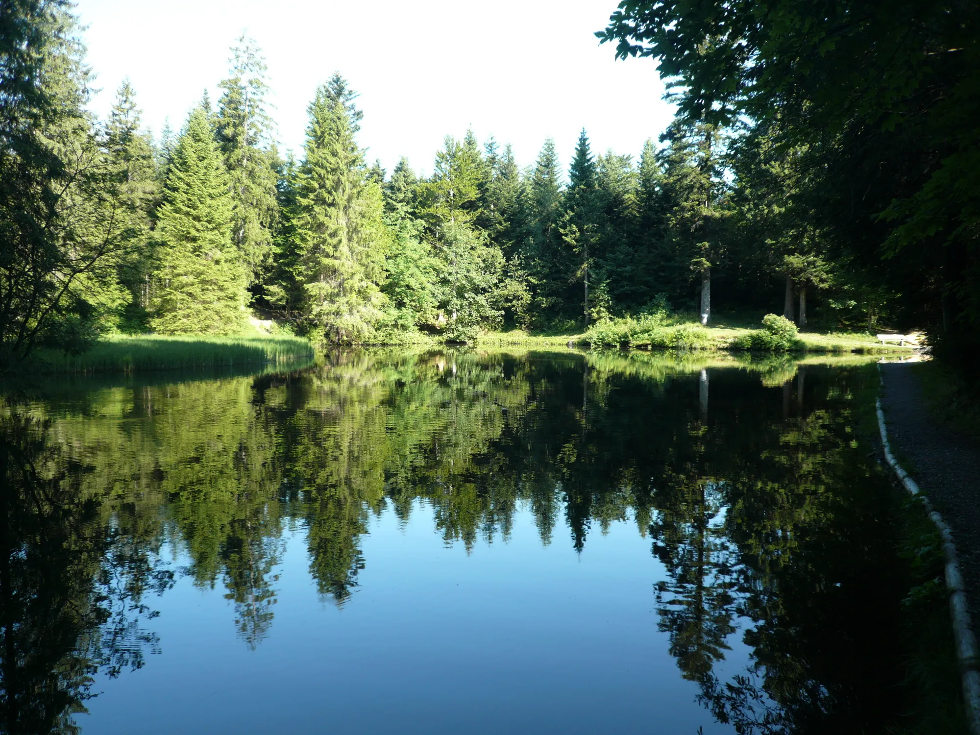 Photo showing: Lake at Boedele, Austria