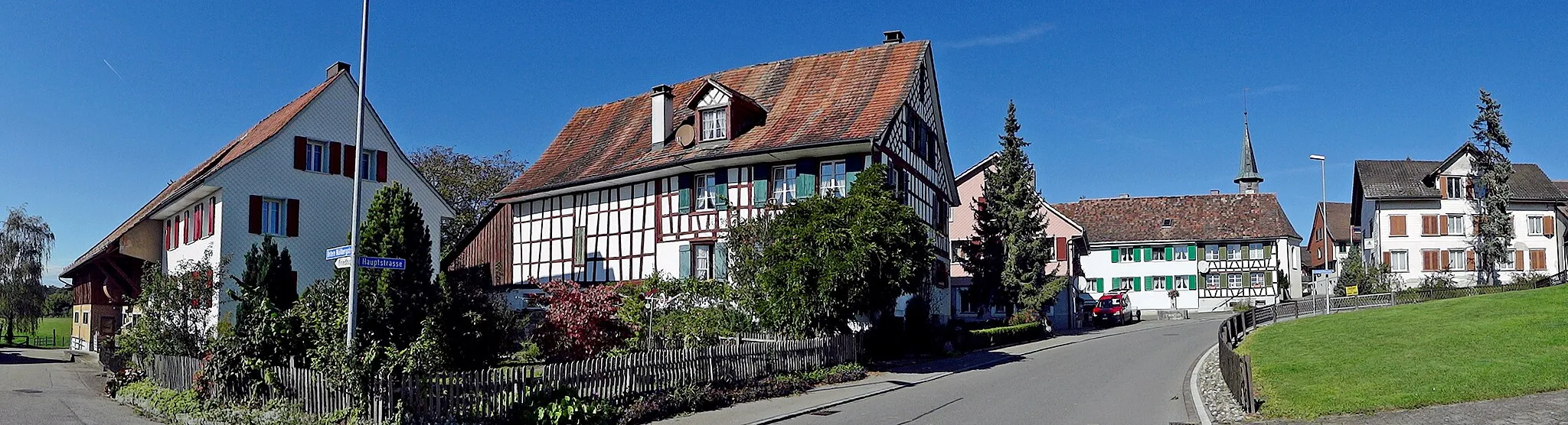 Photo showing: Village of Raperswilen, Switzerland