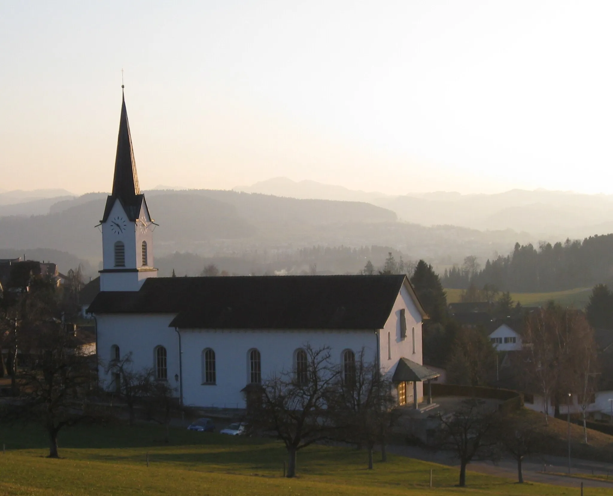 Photo showing: Die katholische Kirche in Bettwiesen