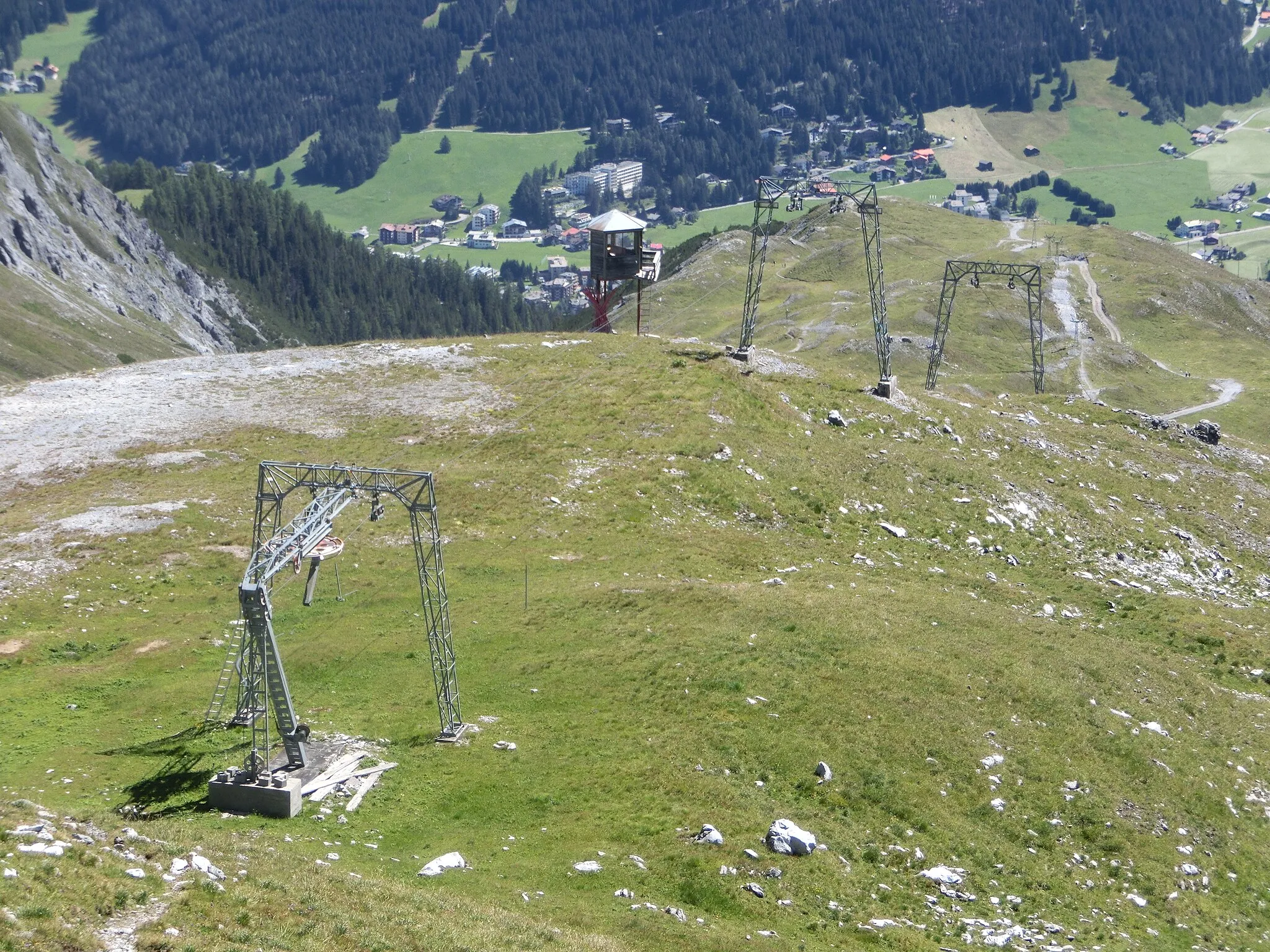 Photo showing: Mountain station of Schatzalp/Strela, Davos, Grison, Switzerland