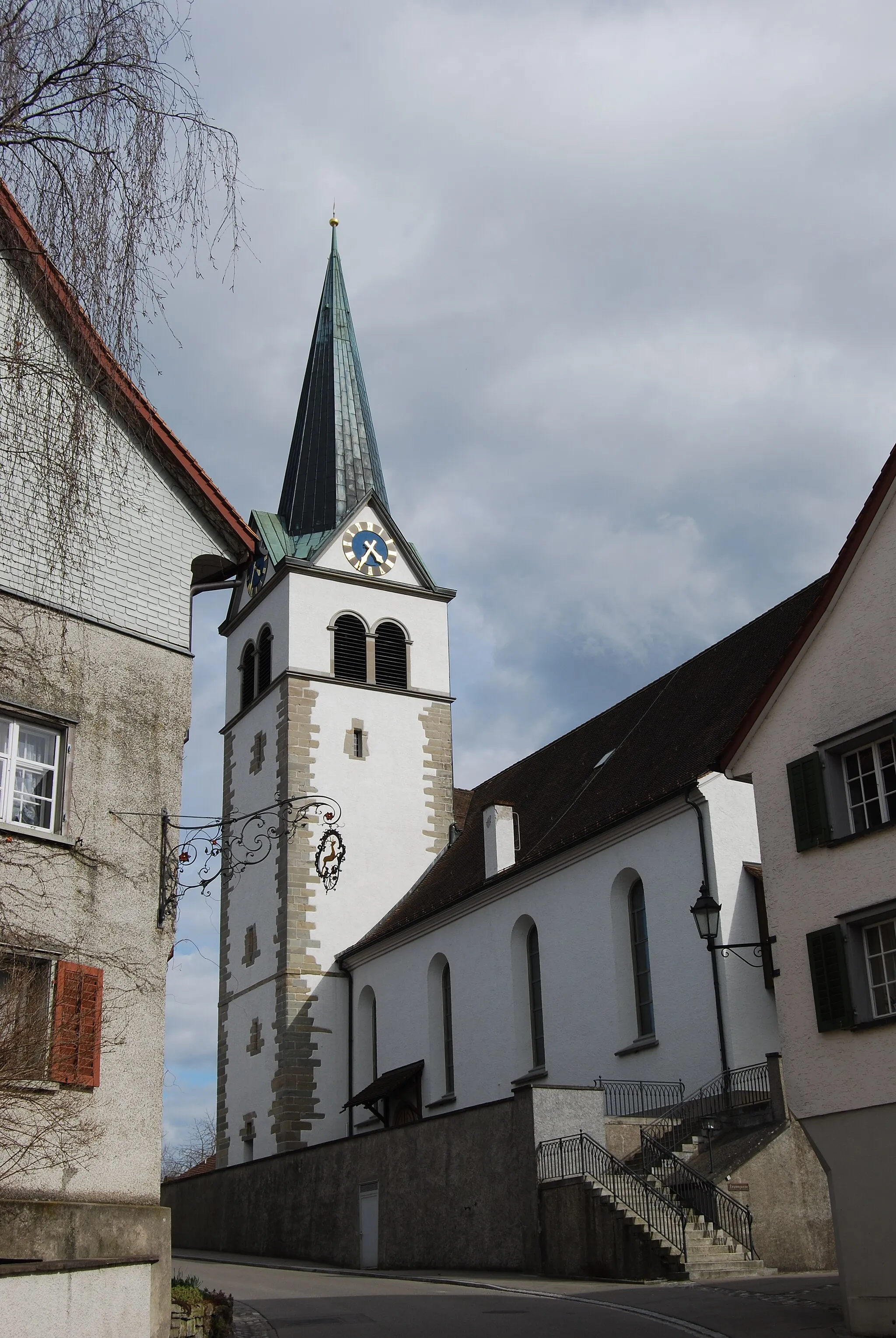 Photo showing: Protestant church of Sulgen, canton of Thurgovia, Switzerland