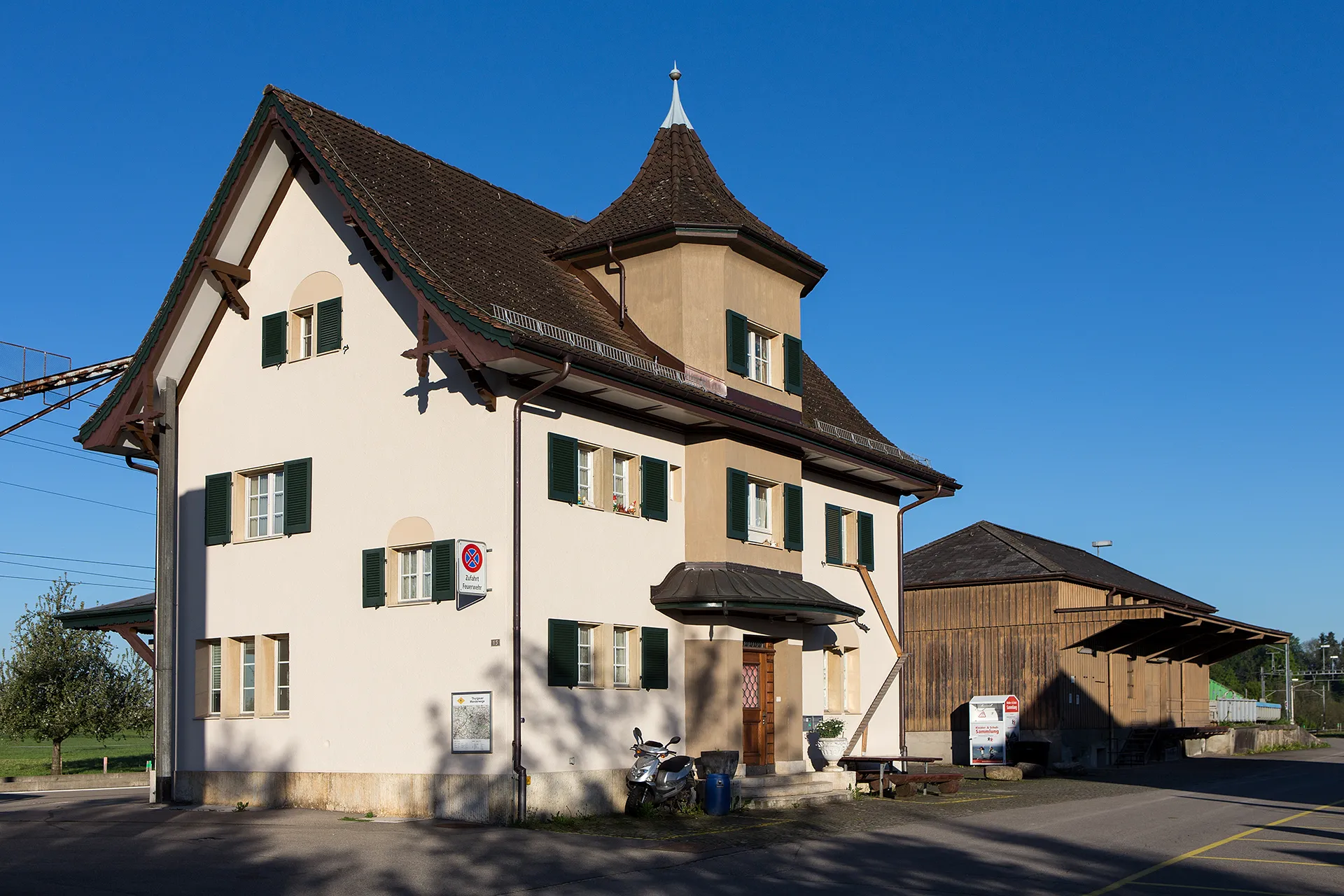 Photo showing: Bahnhof Hauptwil (TG)