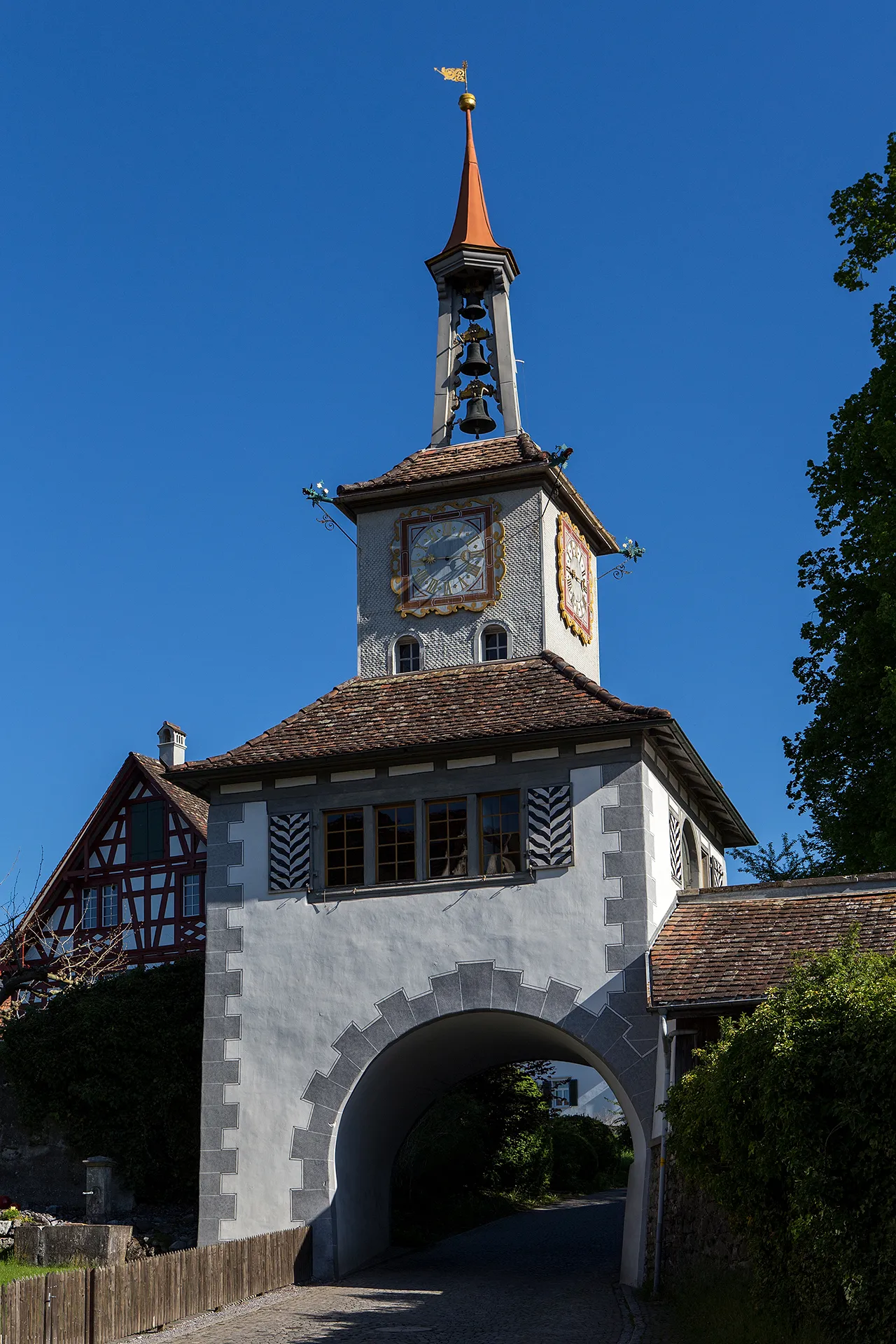 Photo showing: Tortürmli in Hauptwil (TG)