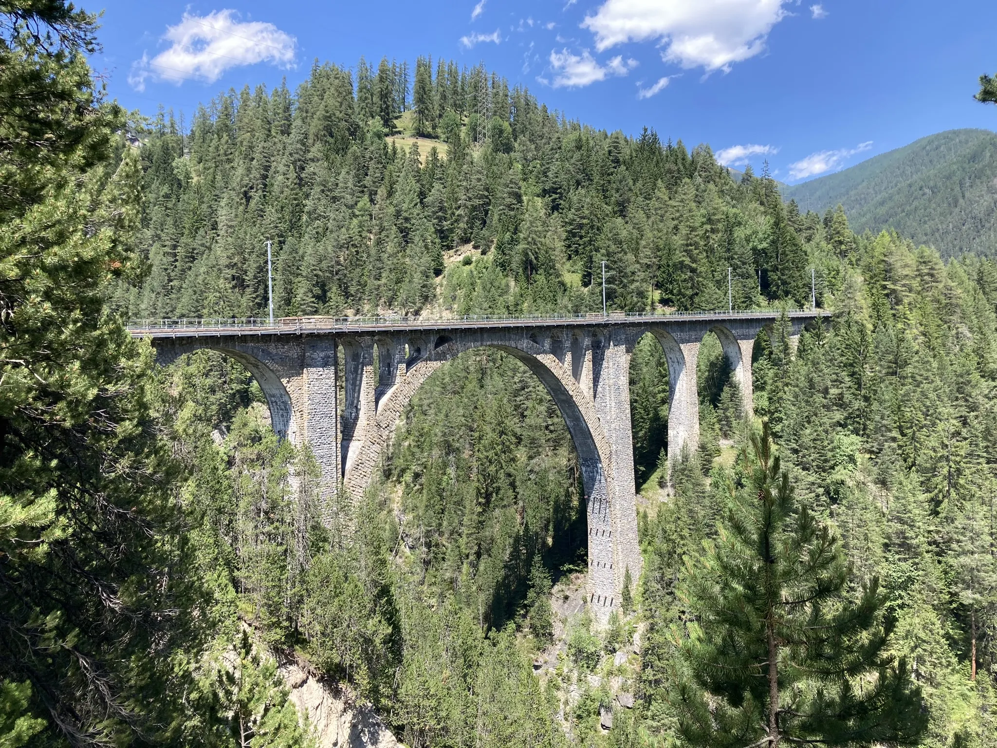 Photo showing: Wiesener Viadukt, Ansicht der Südseite