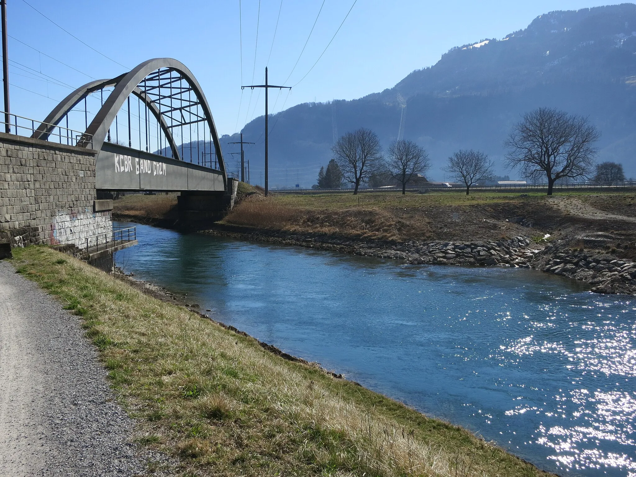 Photo showing: Biberlichopfbrücke Ziegelbrücke SG/GL, Schweiz