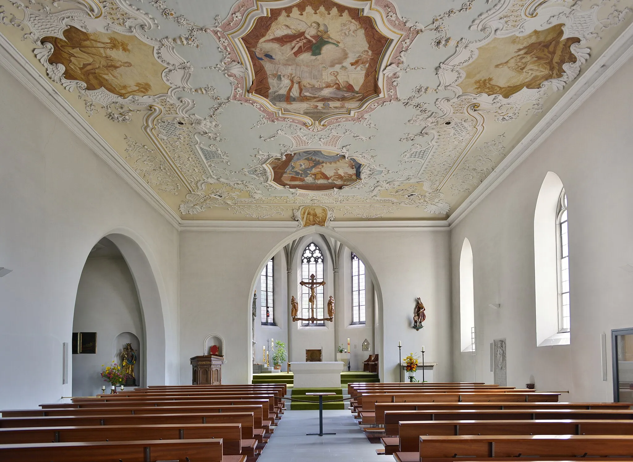 Photo showing: Pfarrkirche hl. Martin, in Röthis.