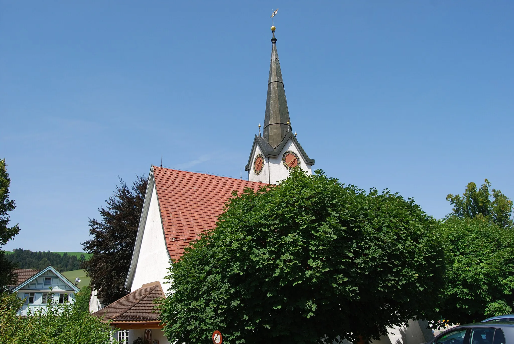 Photo showing: Church of Schönengrund, canton of Appenzell Ausserrhoden, Switzerland