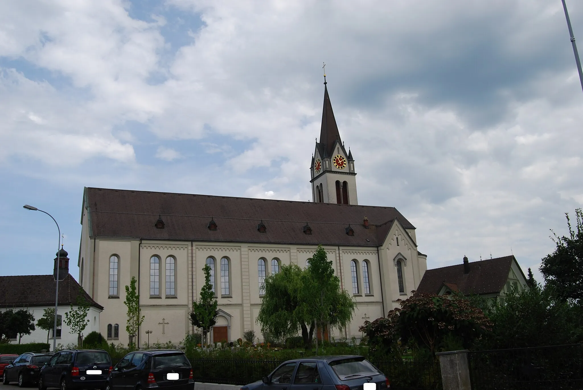 Photo showing: Catholic Church of Bütschwil, canton of St. Gallen, Switzerland