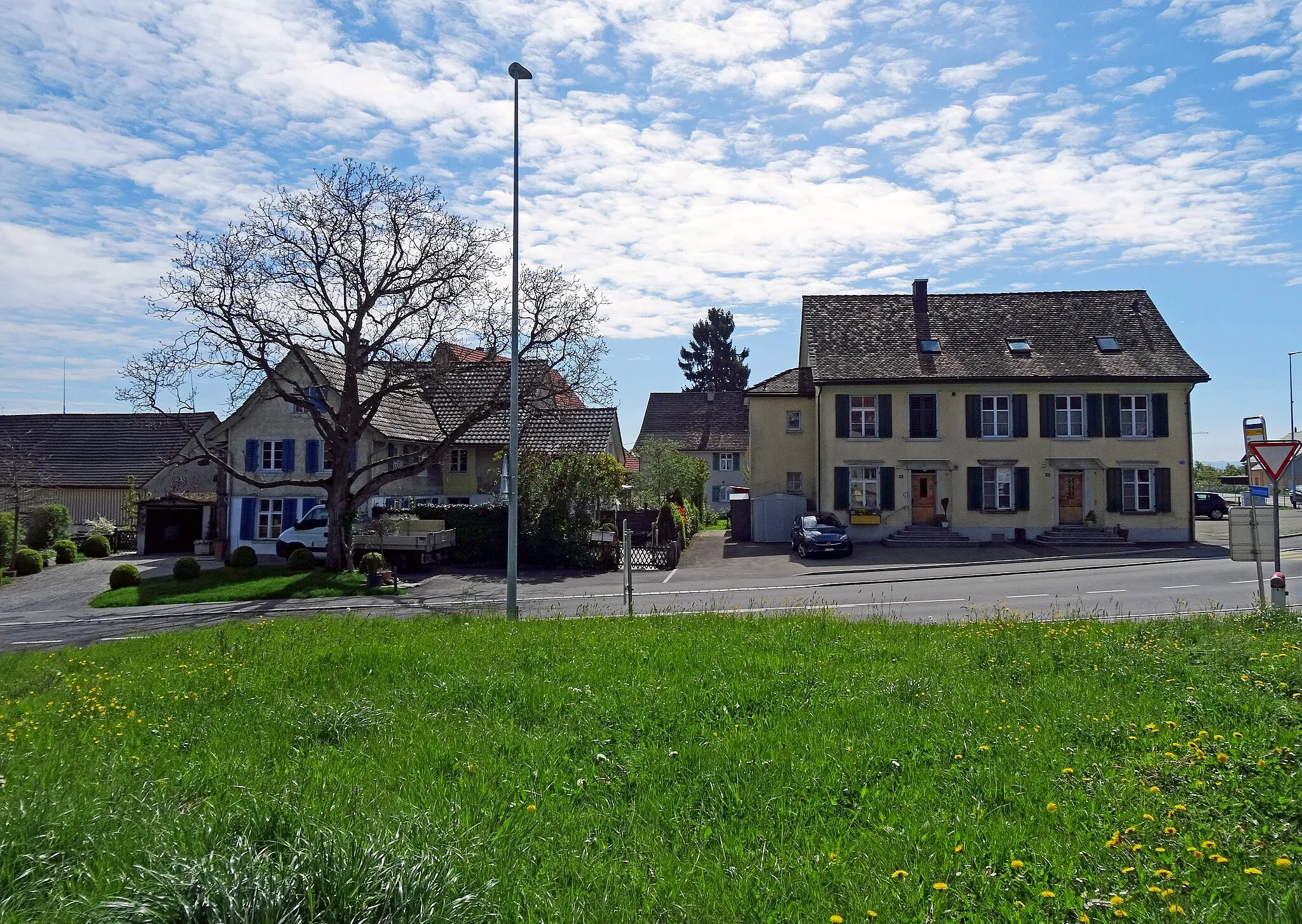 Photo showing: Ehemaliges Schulhaus in Herrenhof, Kanton Thurgau