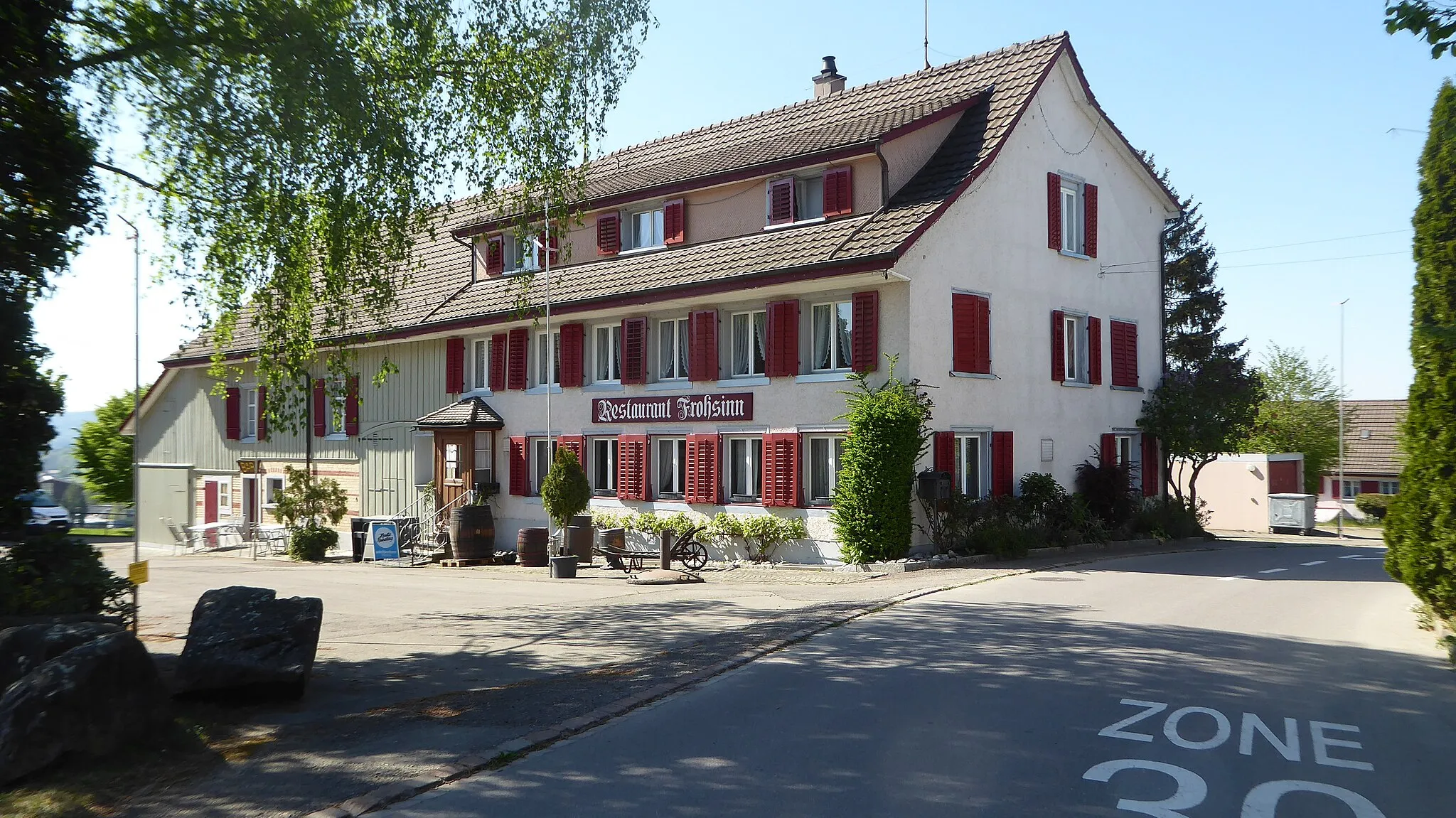 Photo showing: Anetswil, Restaurant Frohsinn
