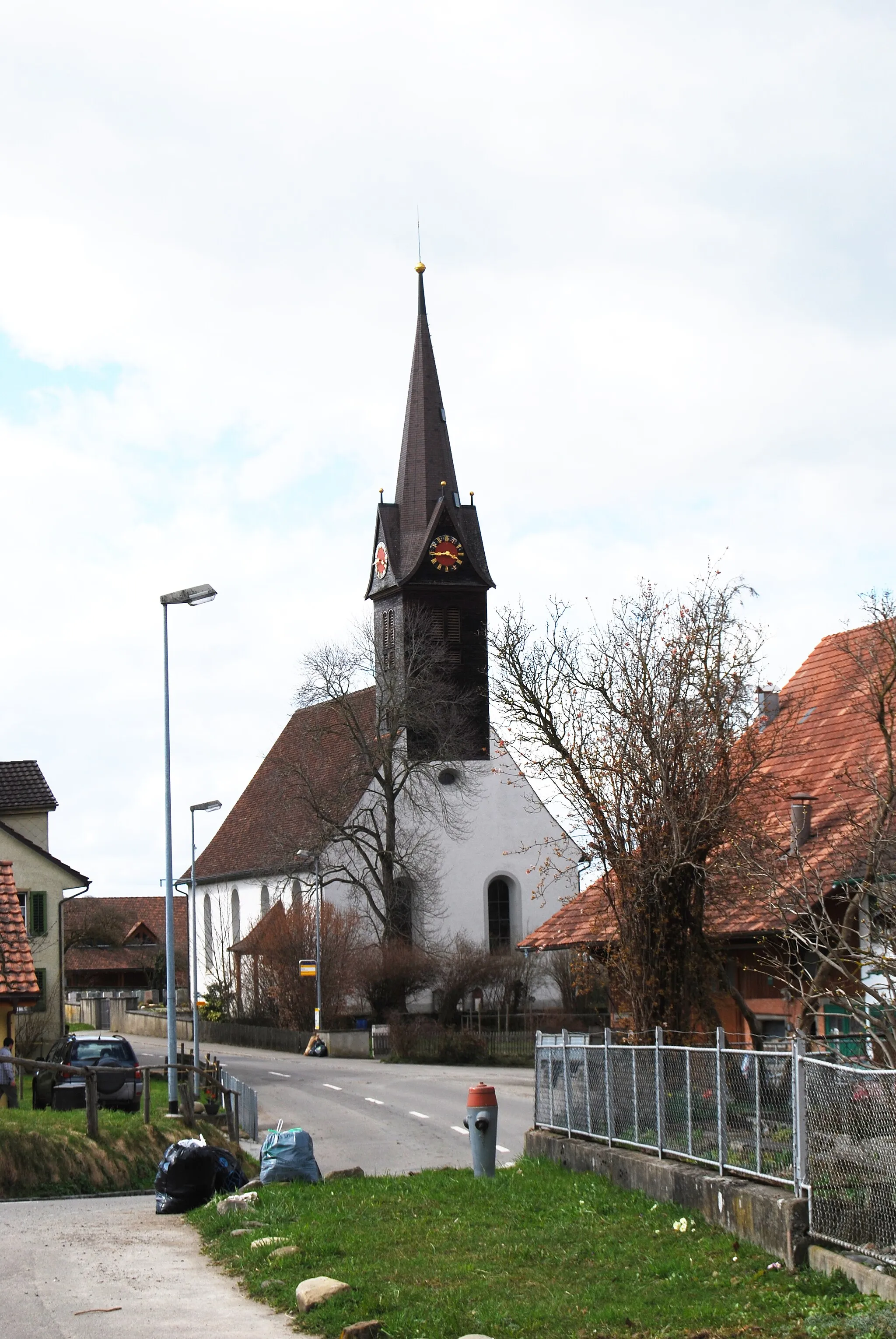 Photo showing: Protestant church of Schönholzerswilen, canton of Thurgovia, Switzerland