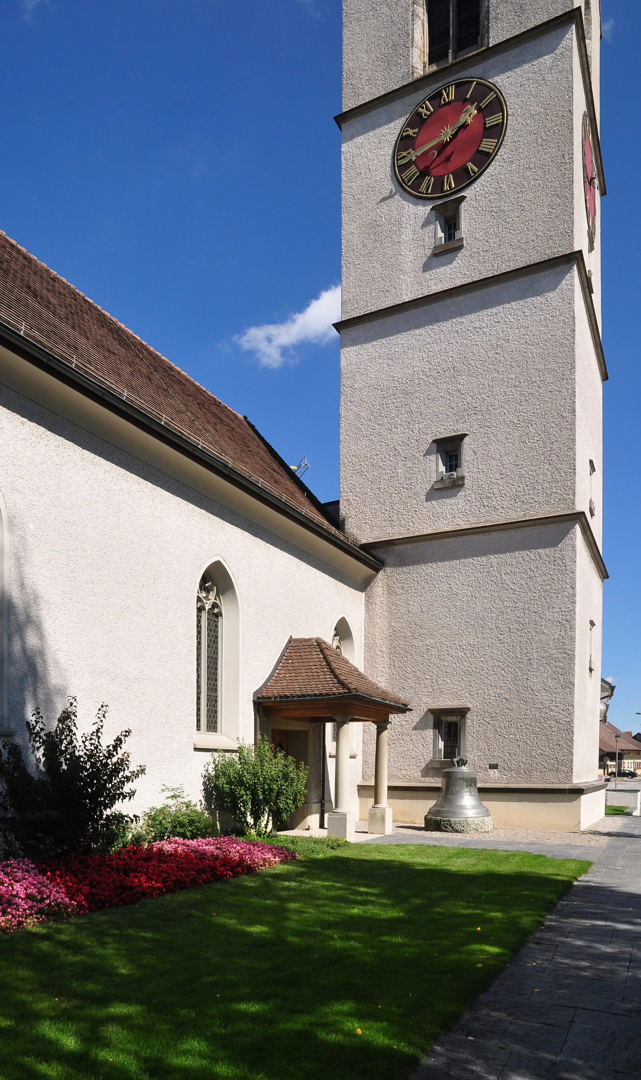 Photo showing: Reformierte Kirche, Dorfstrasse in Wiesendangen (Switzerland)