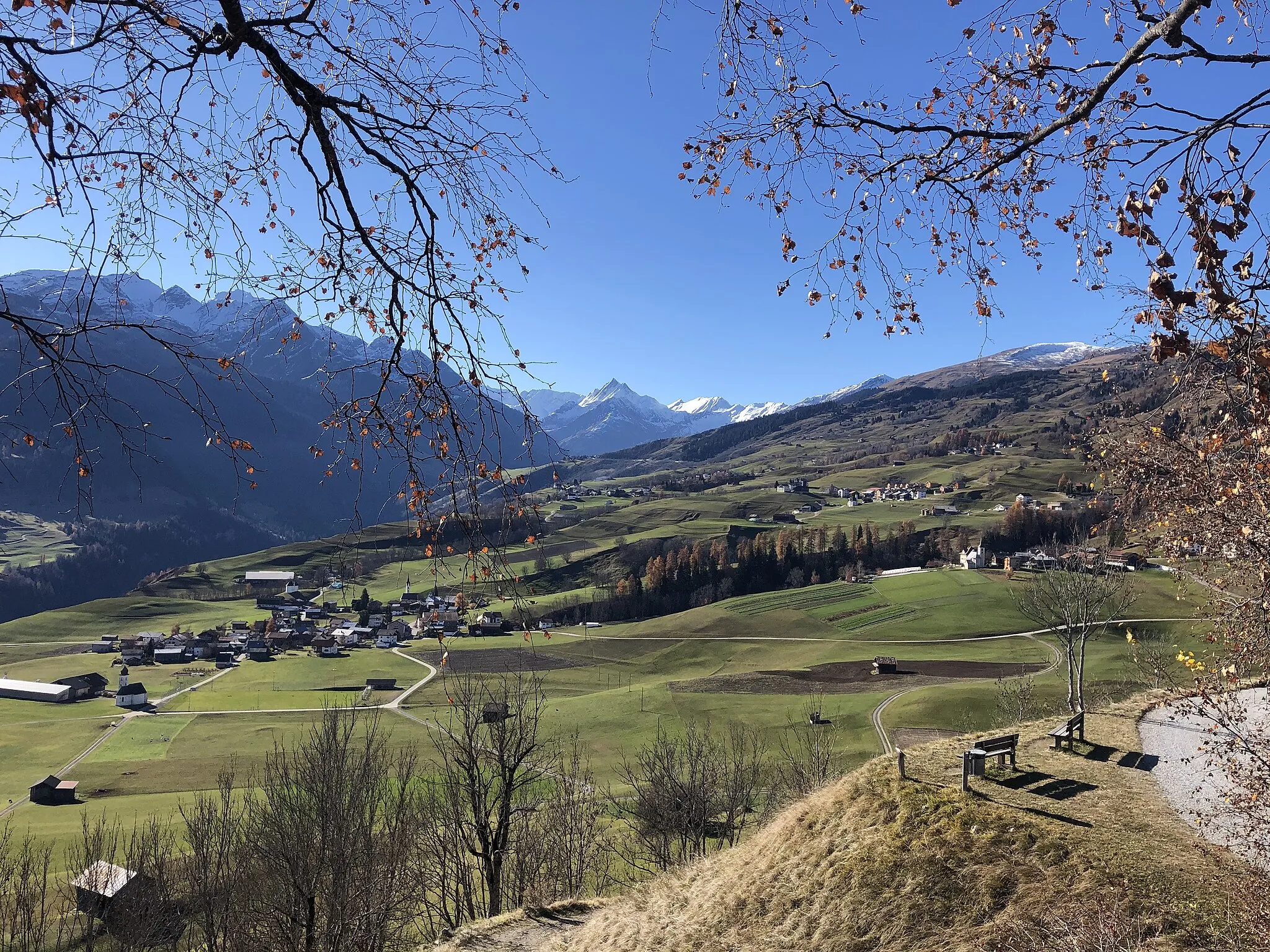 Photo showing: de:Degen GR-Rumein, Blick talaufwärts