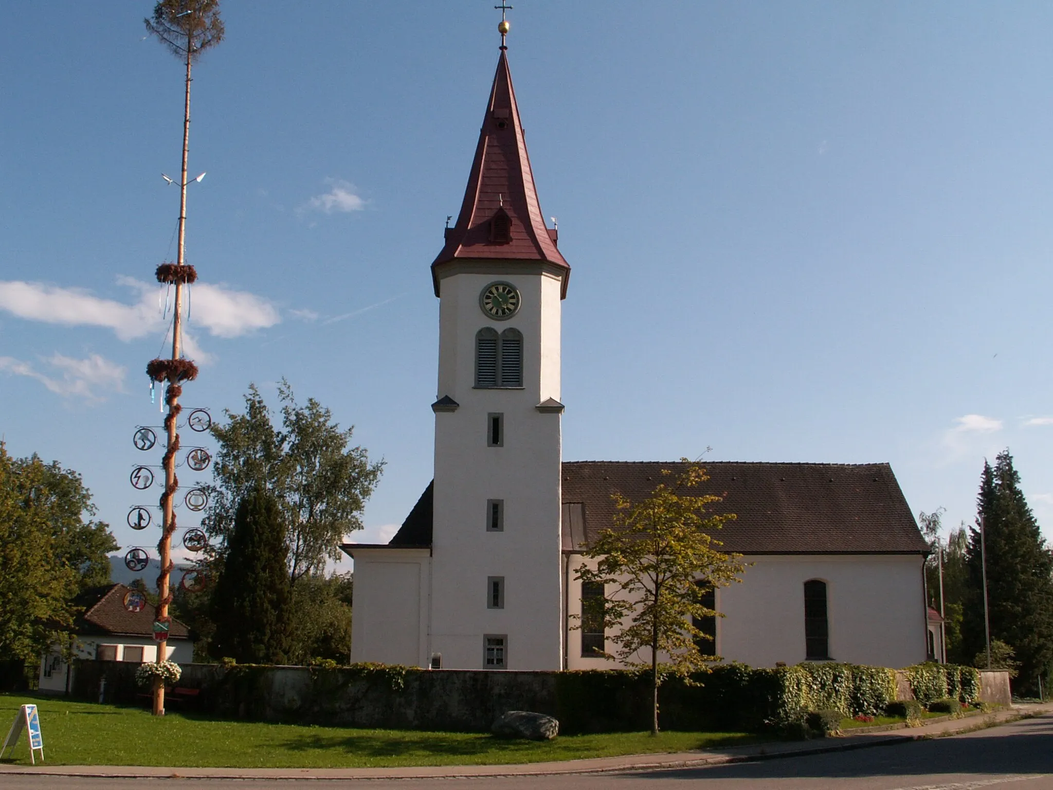 Photo showing: Kirche in Bösenreutin, Sigmarszell