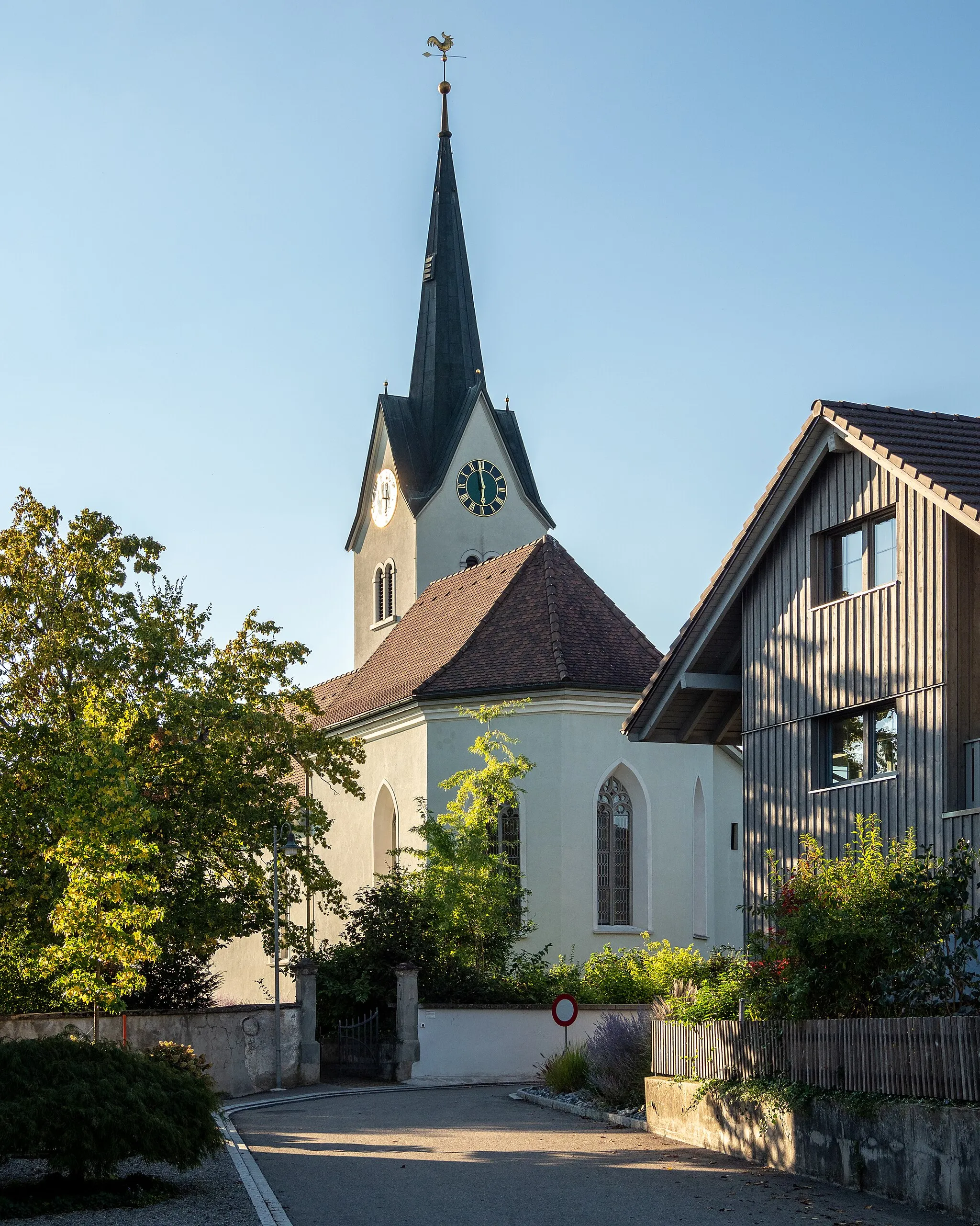 Photo showing: St. Georg-Kirche in Wigoltingen, Kanton Thurgau.