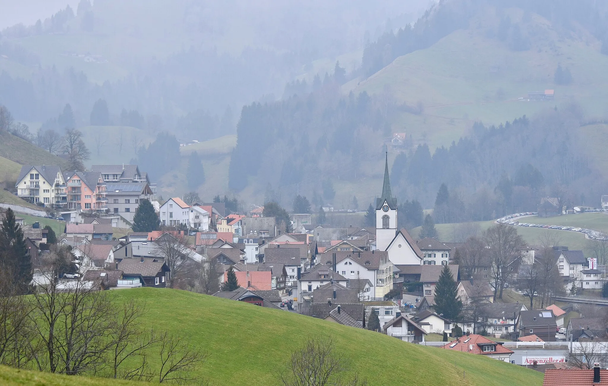 Photo showing: La commune d'Urnäsch (AR), en Suisse.