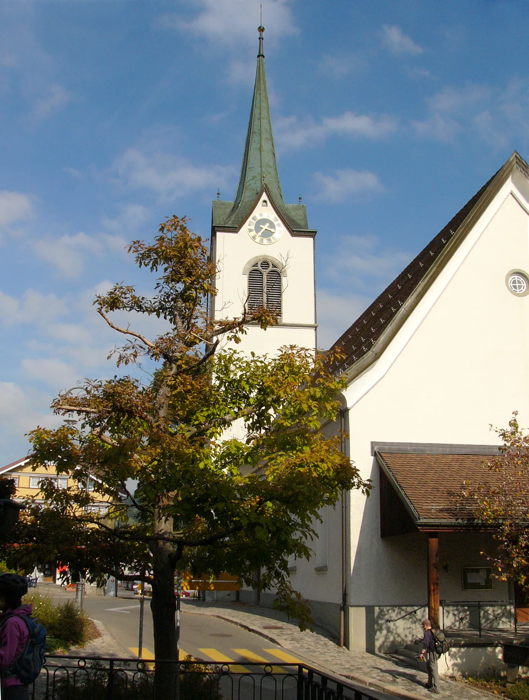 Photo showing: Church in Urnäsch, Canton of Appenzell Ausserrhoden, Switzerland.