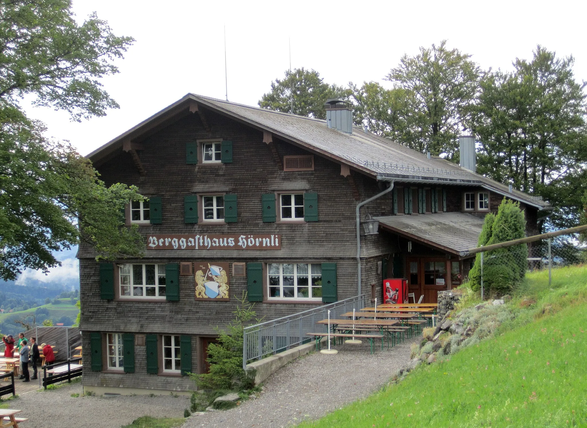 Photo showing: Berggasthaus Hörnli