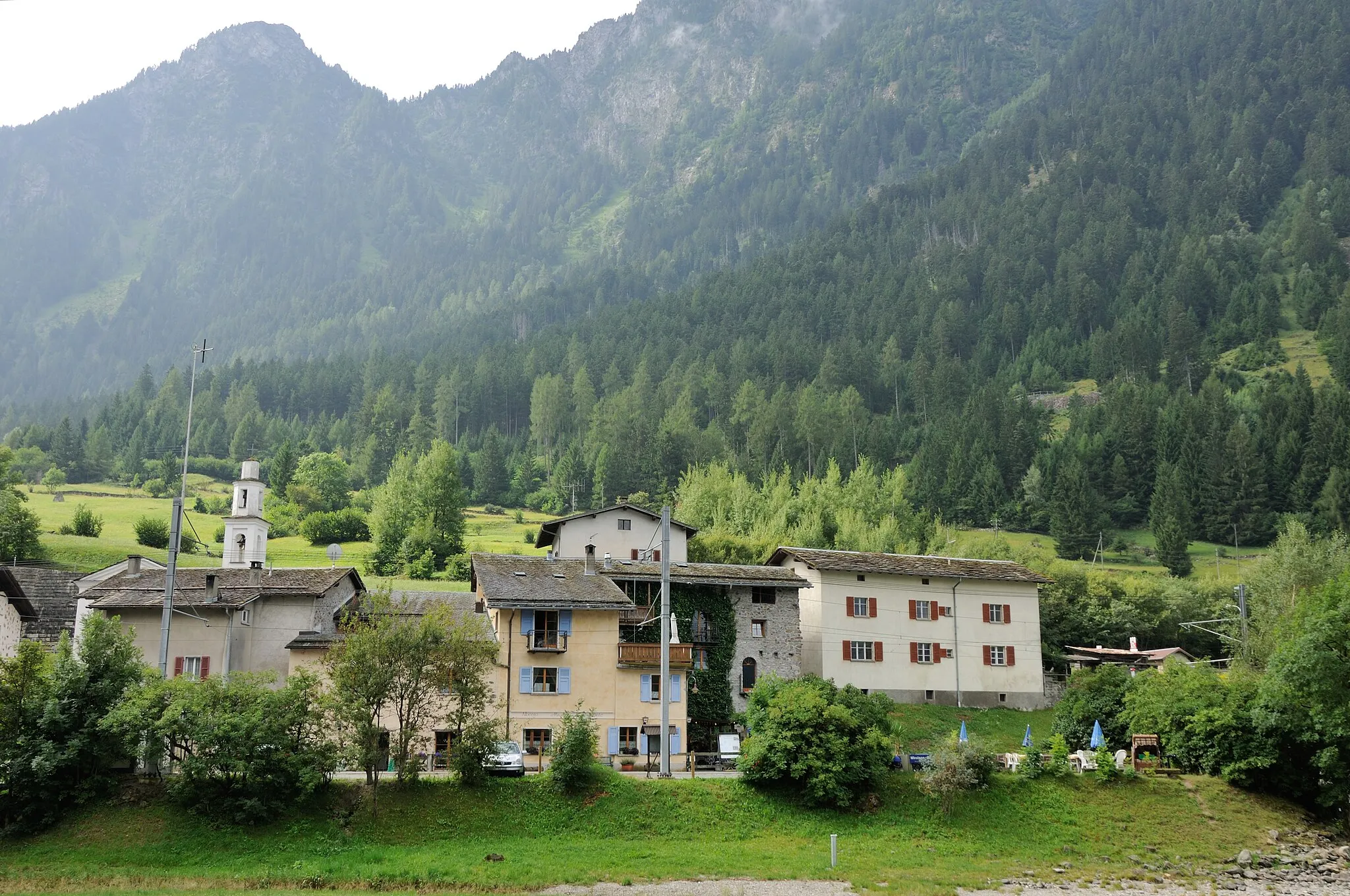 Photo showing: Switzerland, Graubünden, impressions along Lago di Poschiavo