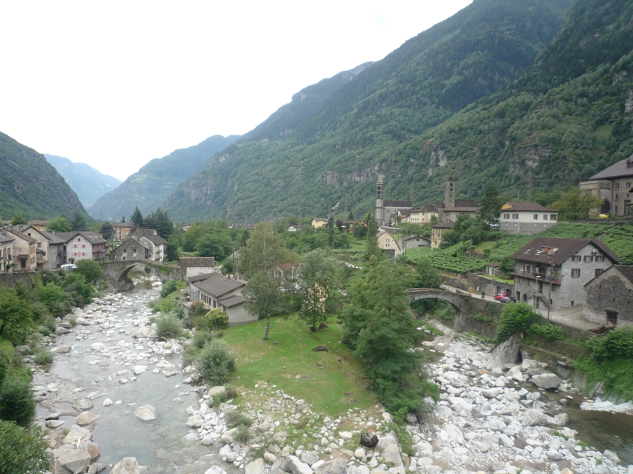 Photo showing: Giornico in Ticino, Switzerland