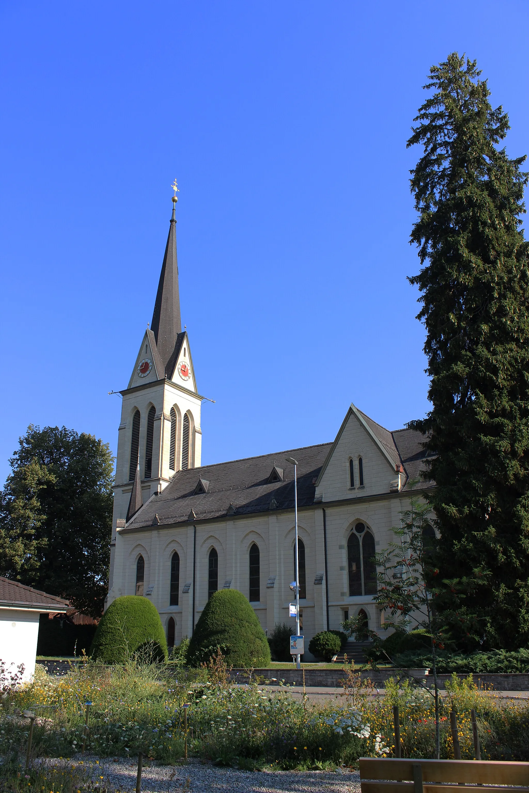 Photo showing: Marienkirche Dussnang aus Richtung Süden