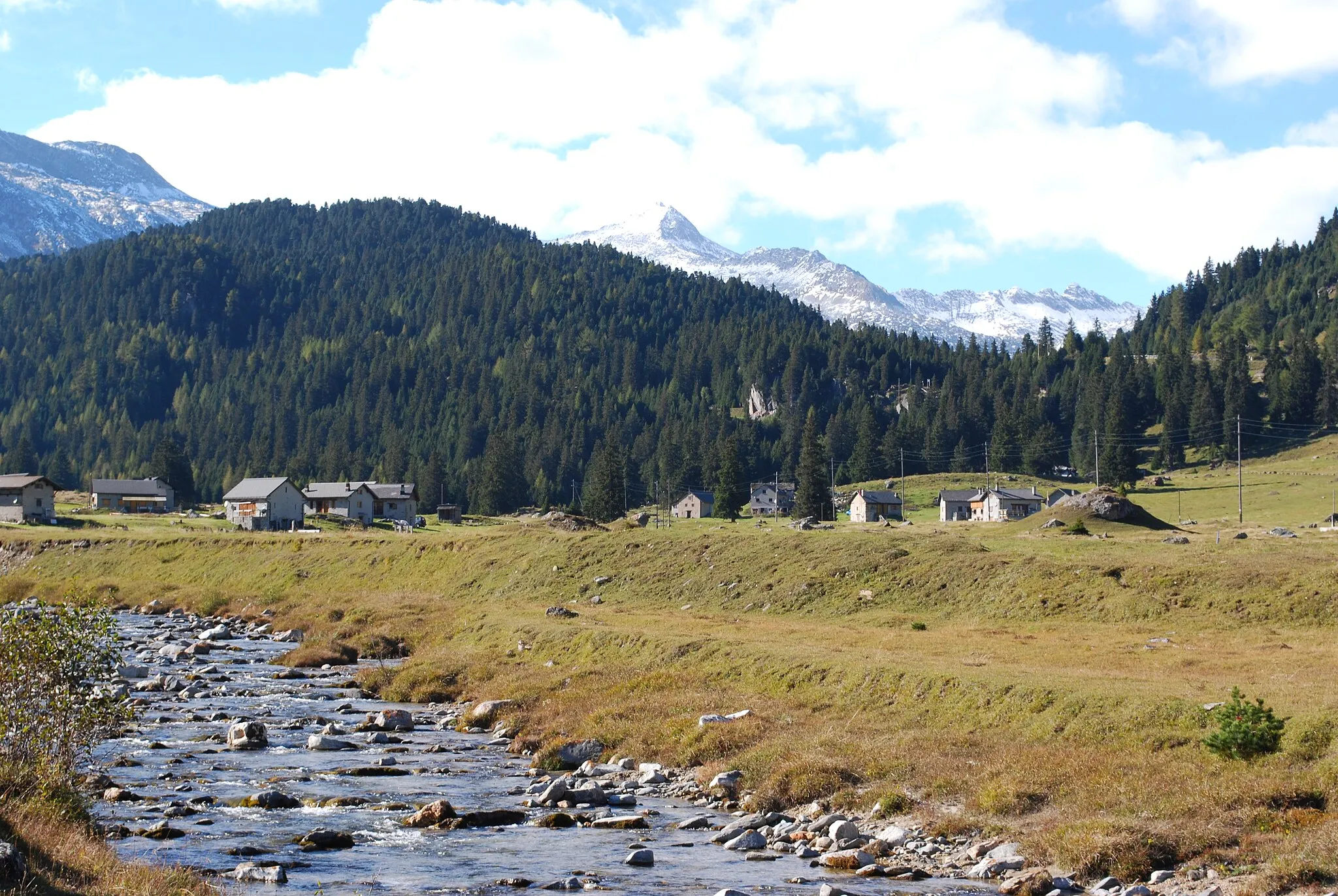 Photo showing: Pian Segno - Val di Blenio - Passo del Lucomagno