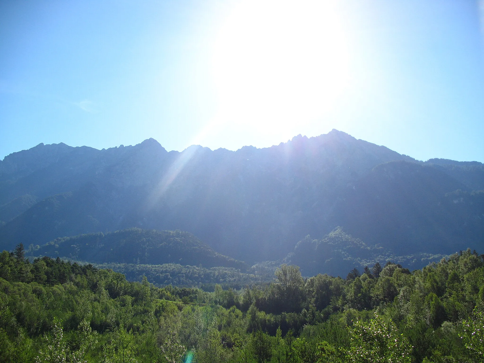 Photo showing: View from Country Street (looking toward Switzerland), Vaduz, Liechtenstein