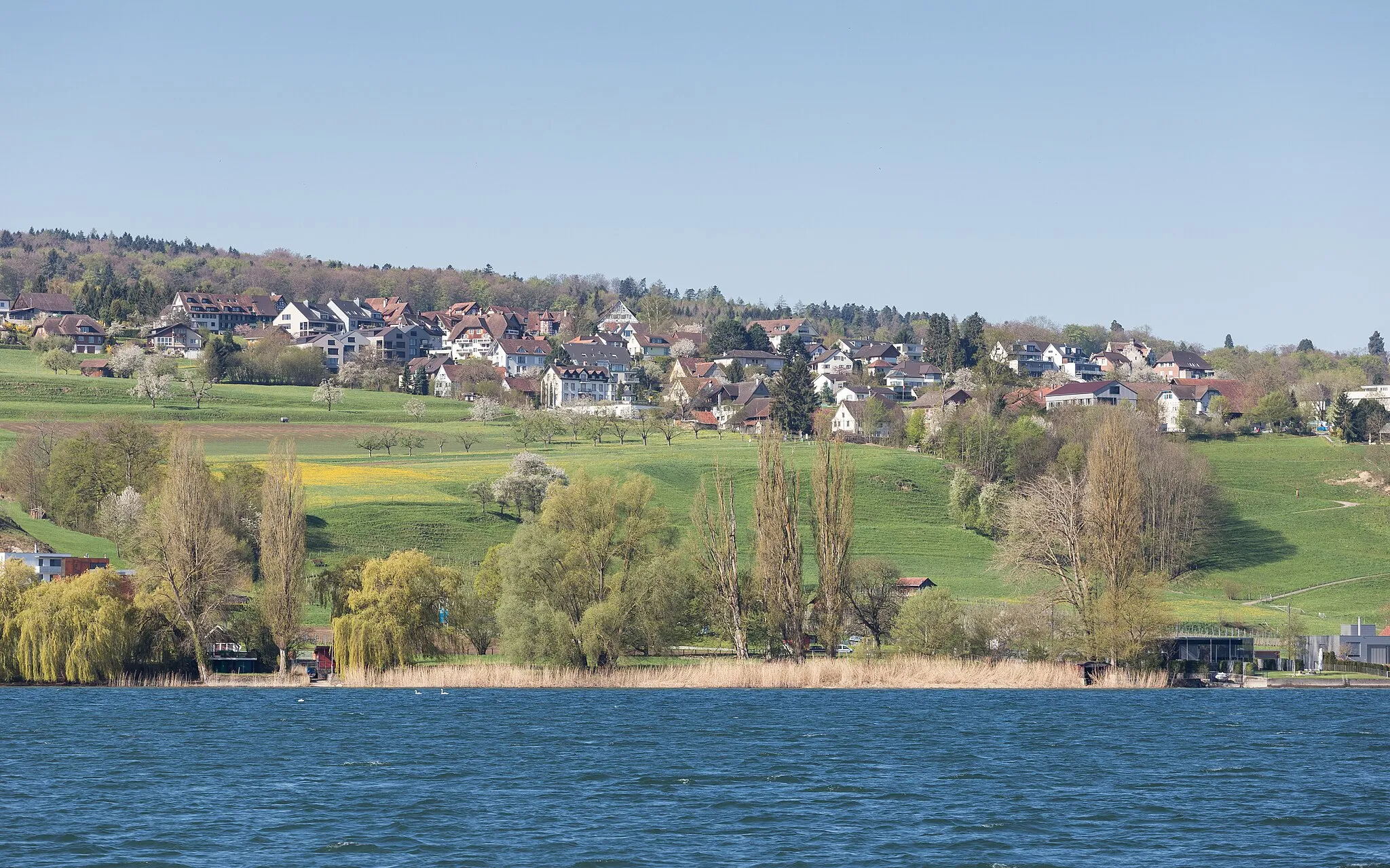 Photo showing: View of Salenstein, canton of Thurgau, Switzerland