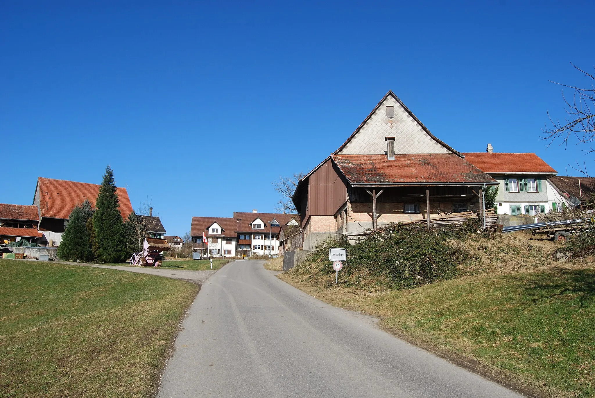 Photo showing: Langenhart, Müllheim, canton of Thurgovia, Switzerland
