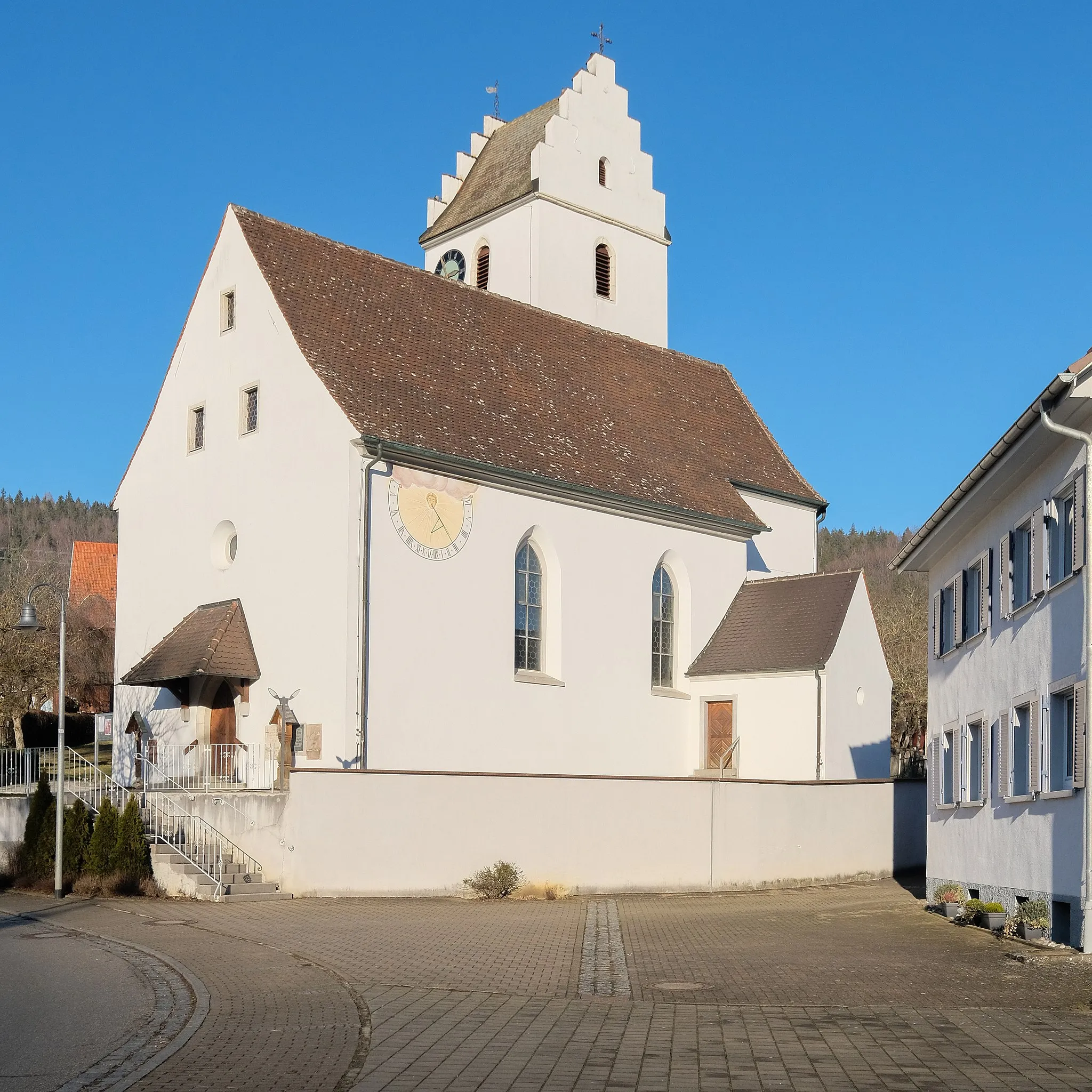 Photo showing: Church St. Priska, Immendingen–Ippingen, district Tuttlingen, Baden-Württemberg, Germany
