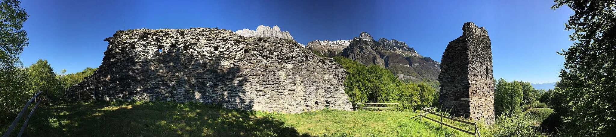 Photo showing: Panorama view of the ruins