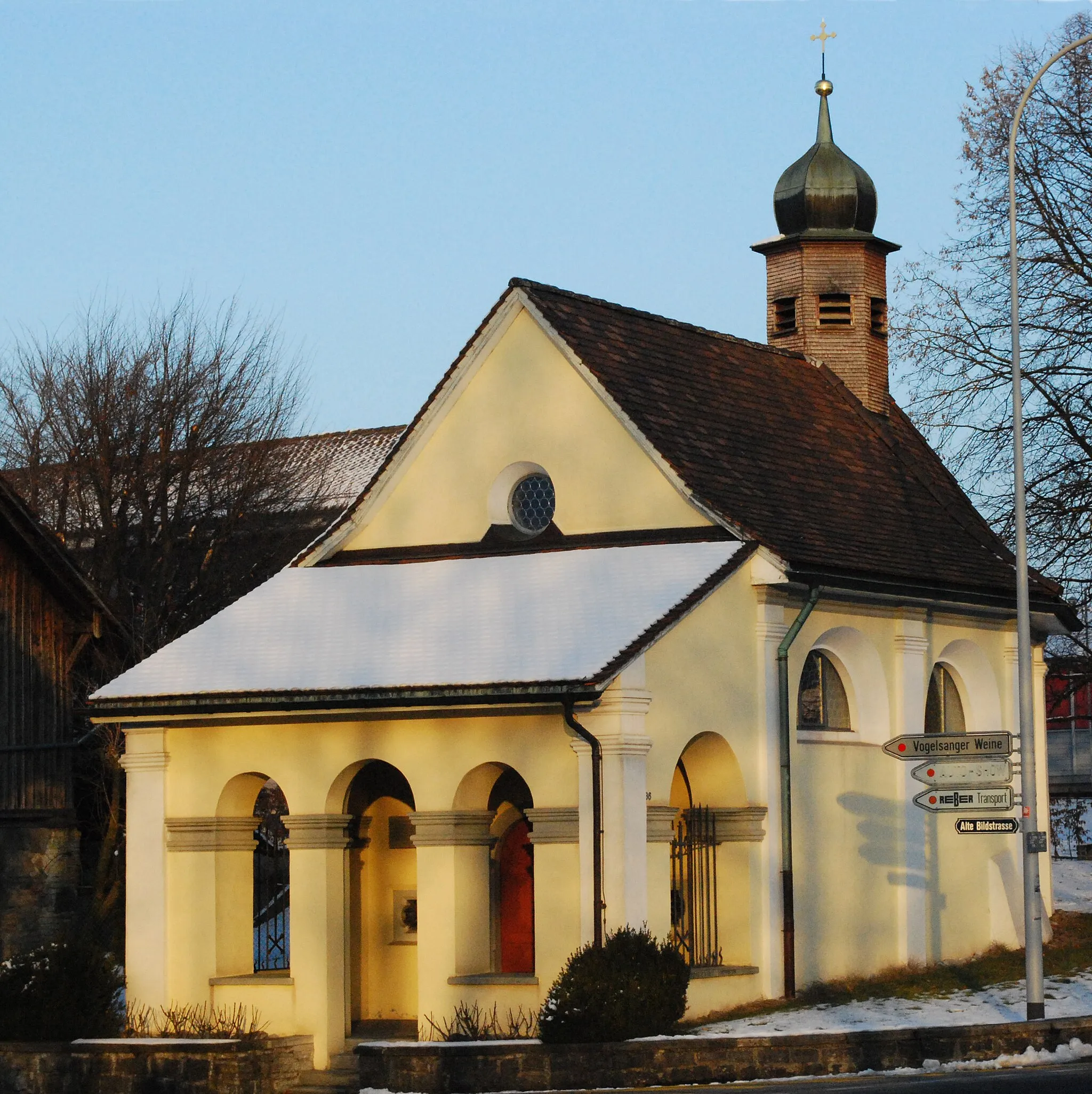Photo showing: St. Barbara chapel in St. Gallen, Switzerland