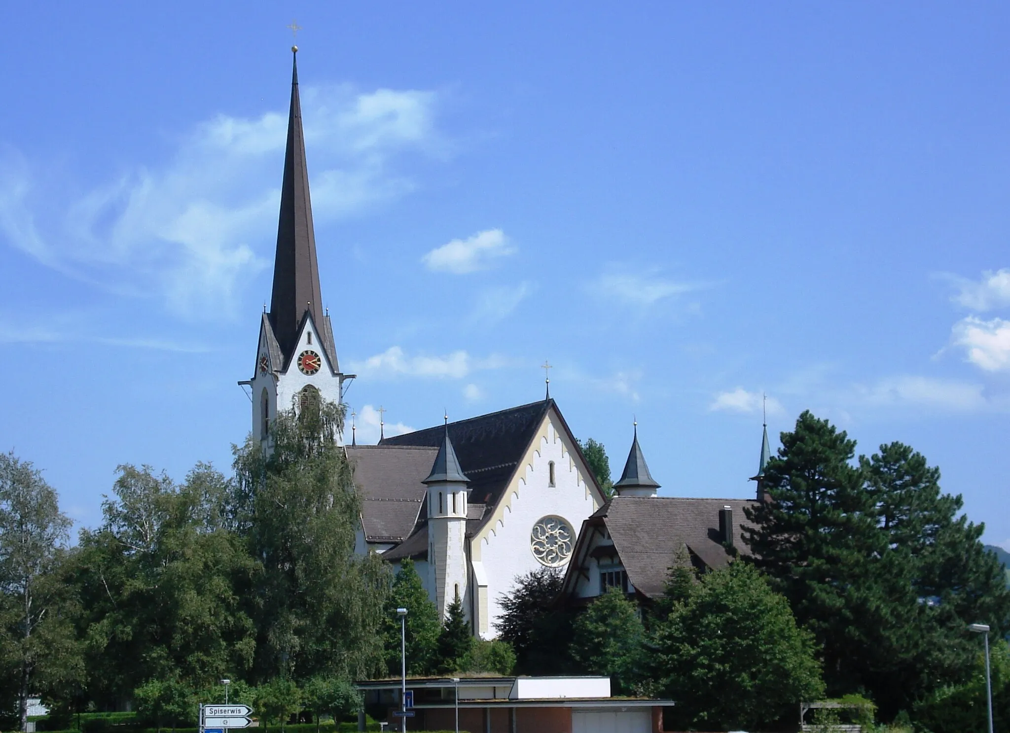 Photo showing: St. Joseph's church, Abtwil, St.Gallen, Switzerland