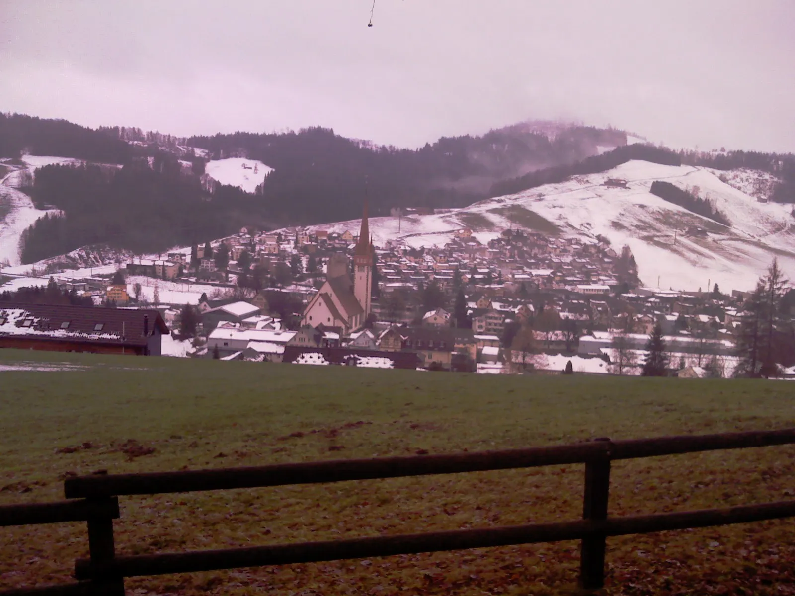 Photo showing: Degersheim in winter, canton St. Gallen, Switzerland