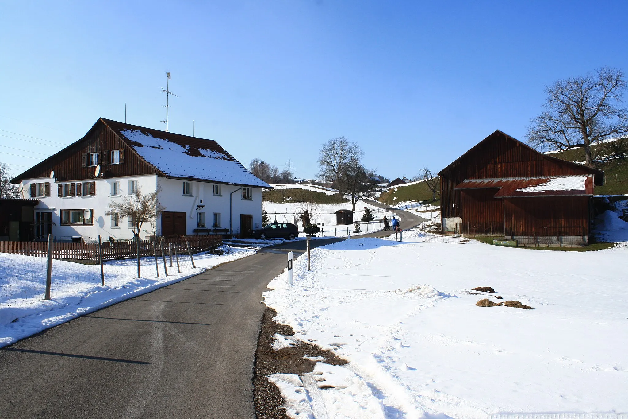 Photo showing: Neuguet, Güntisbergstr., Wald ZH (Switzerland).

47.2584 N, 8.9143 E.