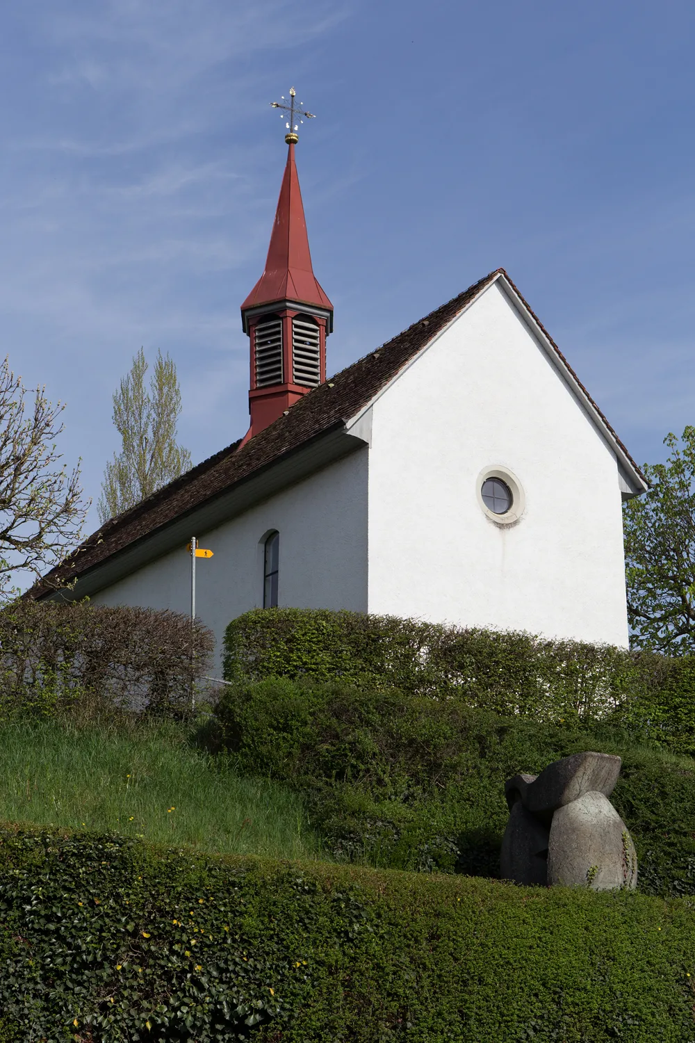 Photo showing: Burgkapelle St.Verena und Mauritius beim Römer-Kastell Tenedo in Bad Zurzach