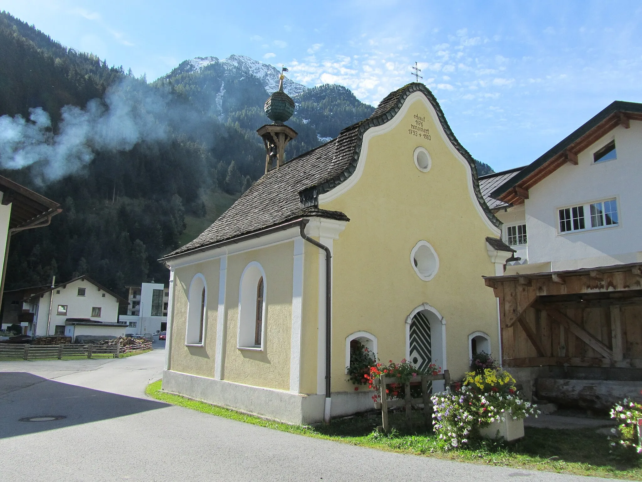 Photo showing: Kapelle Maria Hilf, Ischgl, Tirol