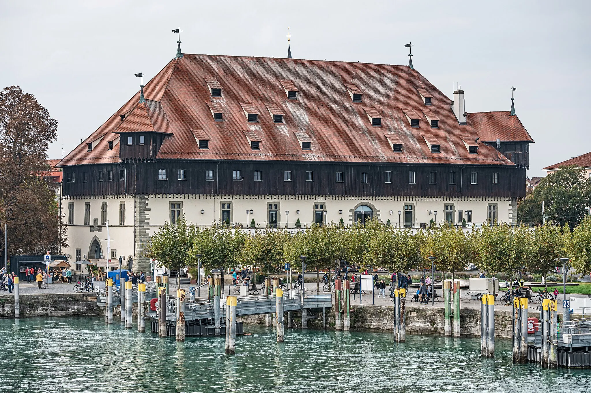 Photo showing: Main port in Constance, Baden-Württemberg, Germany