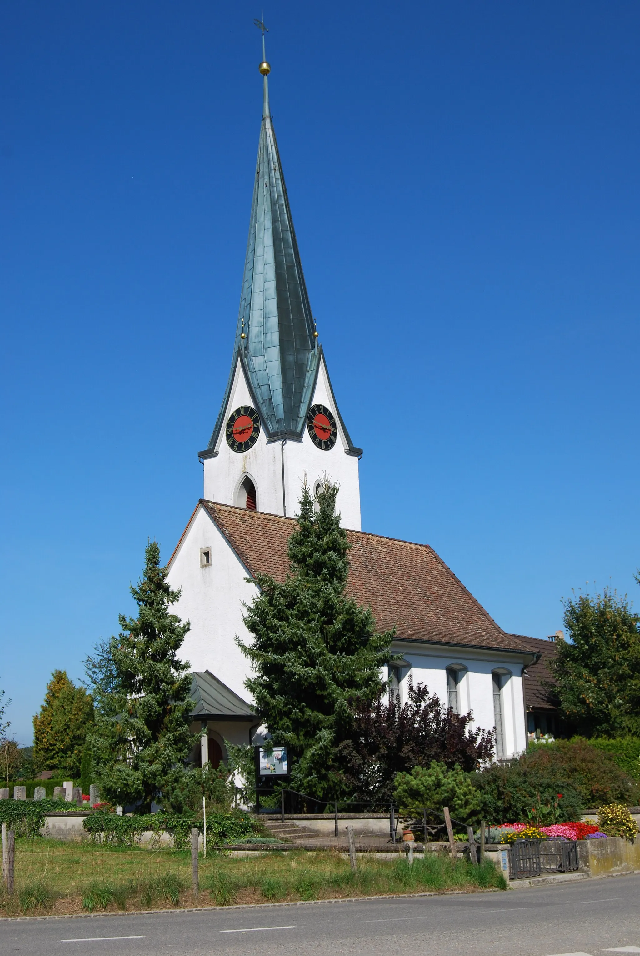 Photo showing: Protestant church at Birwinken (KGS n. 13633), canton of Thurgovia, Switzerland