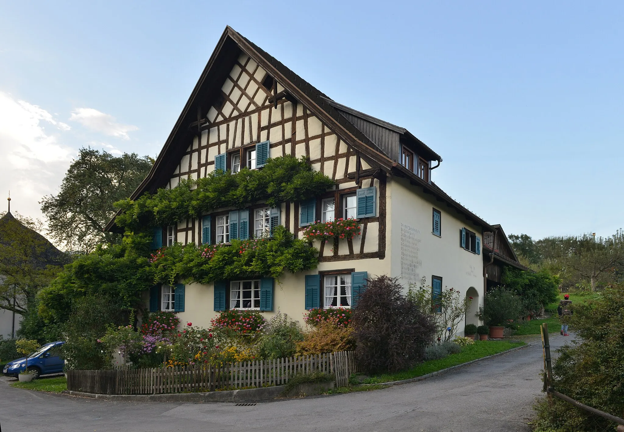 Photo showing: Ansitz, Helbockhof am der Rosamichlweg 1 in Feldkirch. Erbaut 1157.