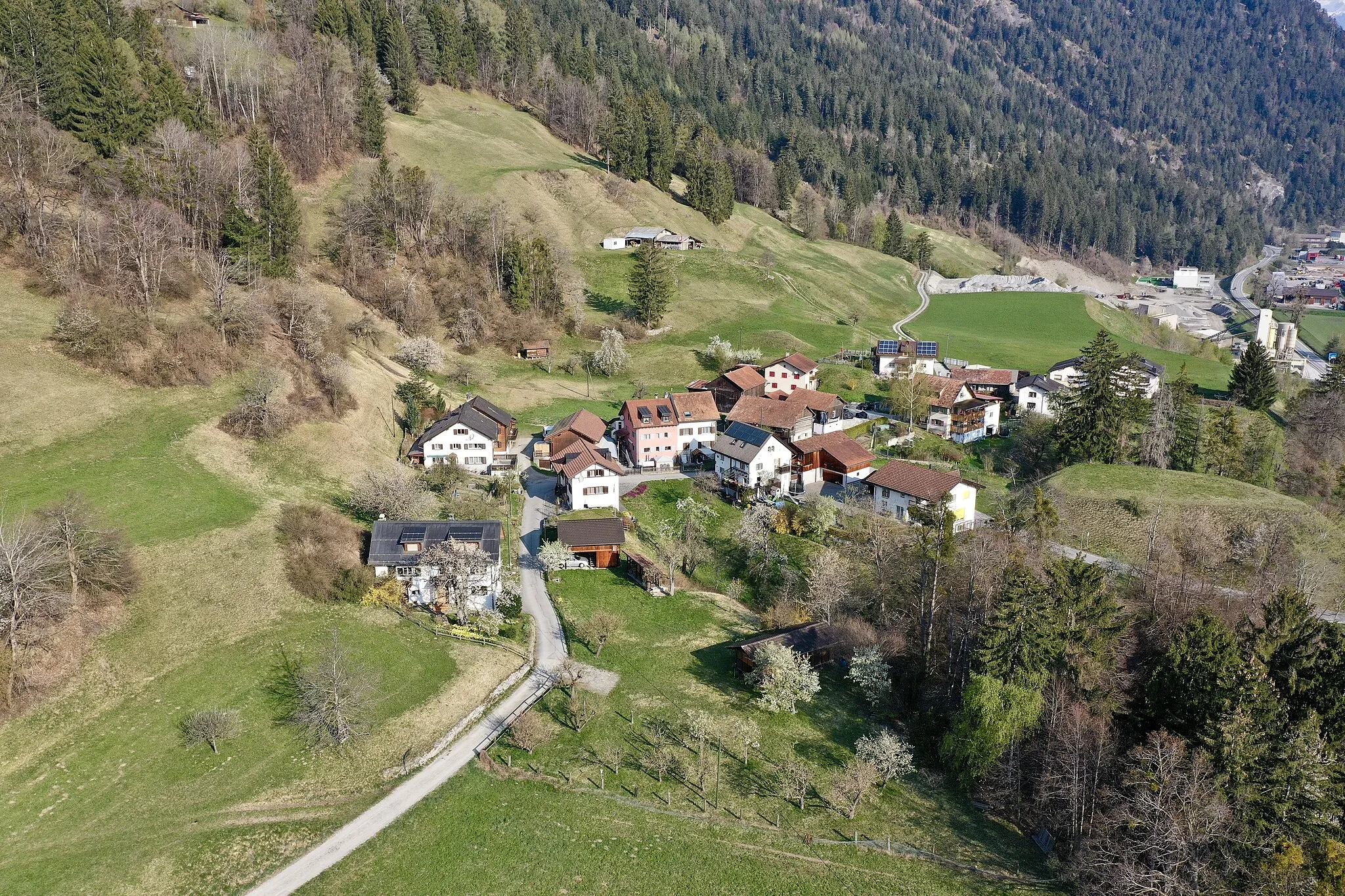 Photo showing: Oberrealta in der Gemeinde de:Cazis