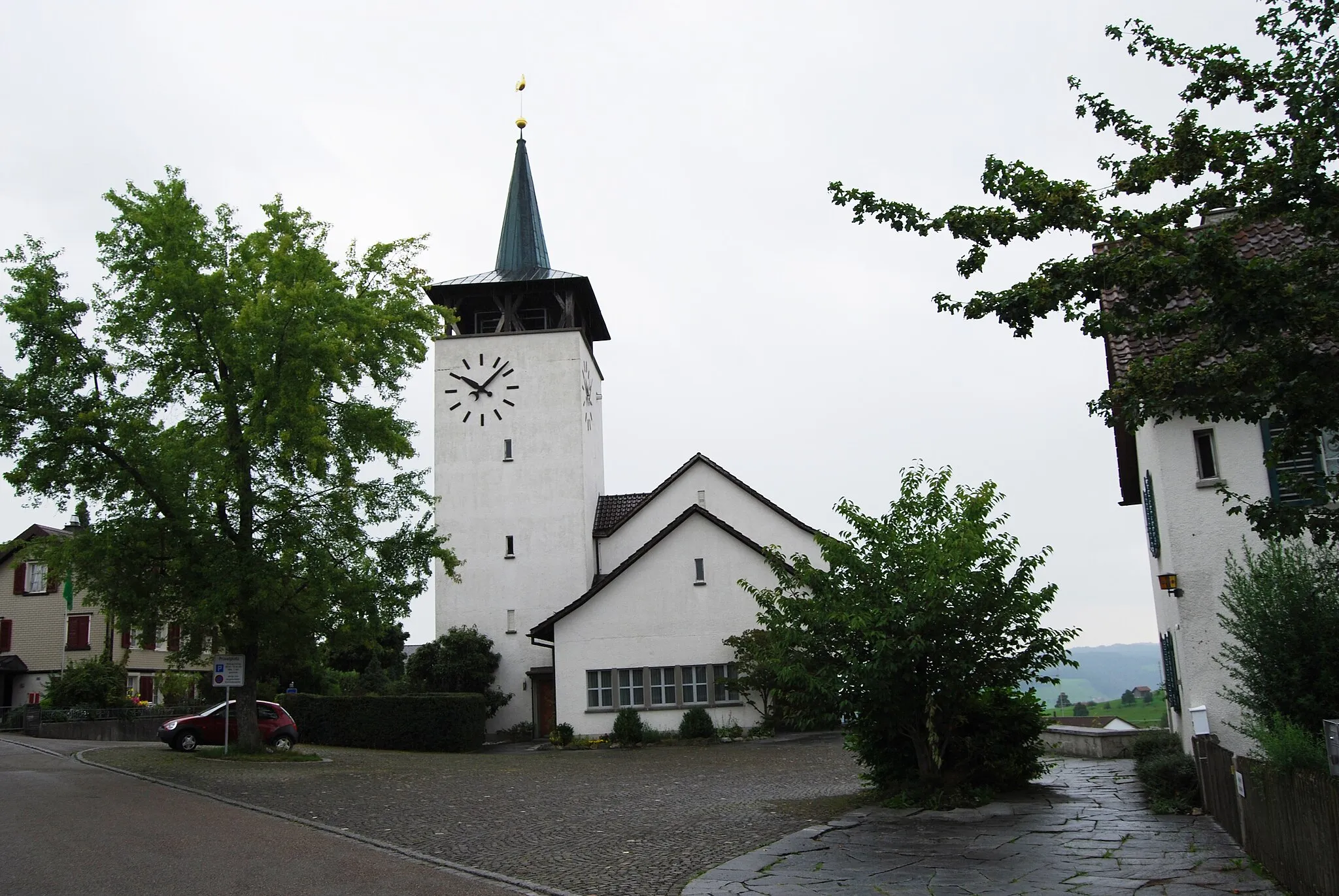 Photo showing: Protestant Church Kirchberg, canton of St. Gallen, Switzerland