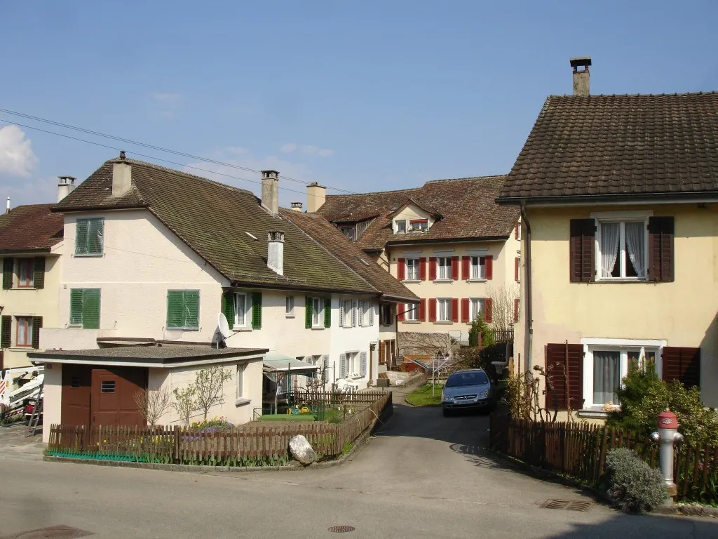 Photo showing: Dorfstrasse Langwiesen