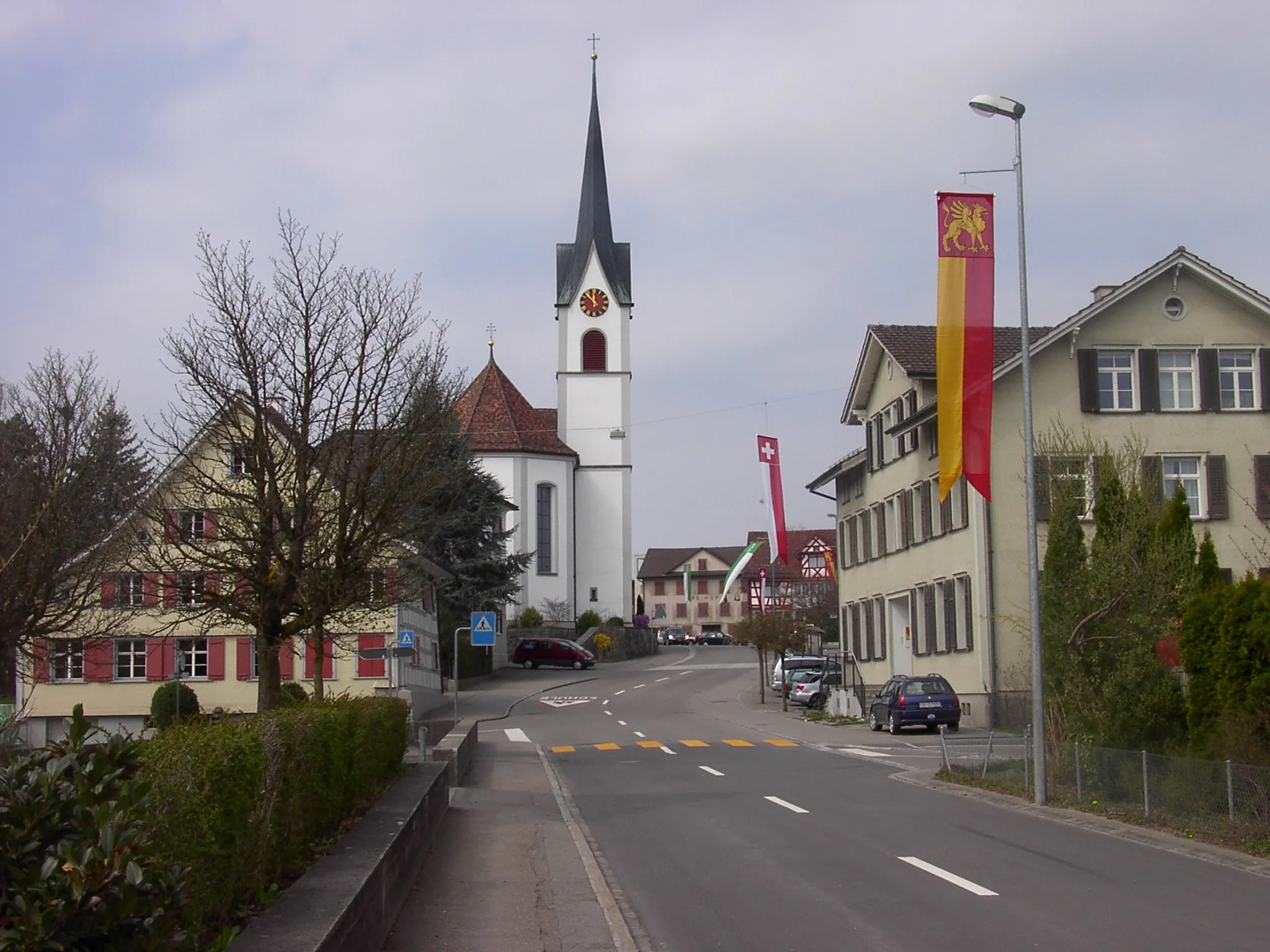 Photo showing: Mörschwil Kirche