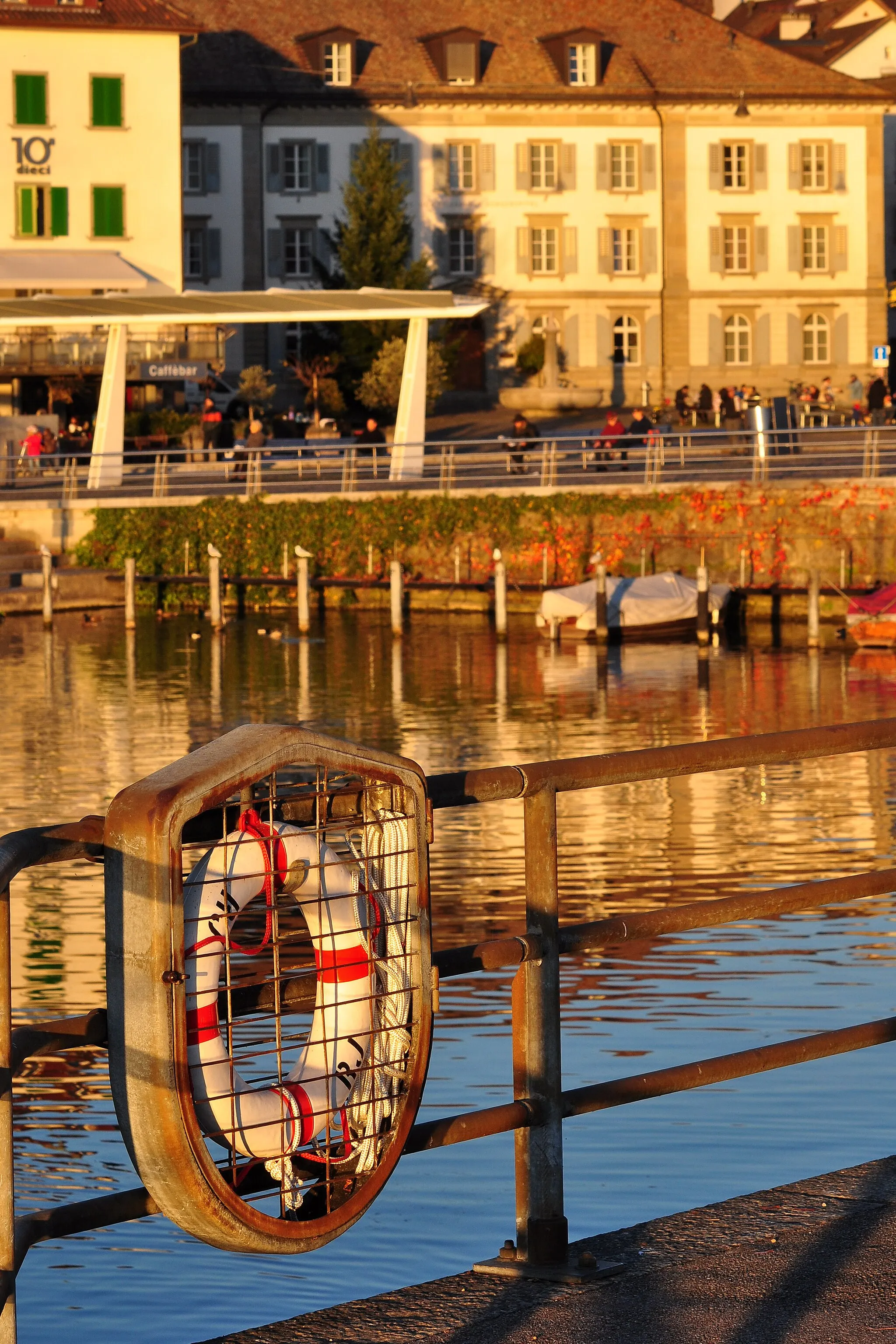 Photo showing: Fischmarktplatz in Rapperswil (Switzerland)