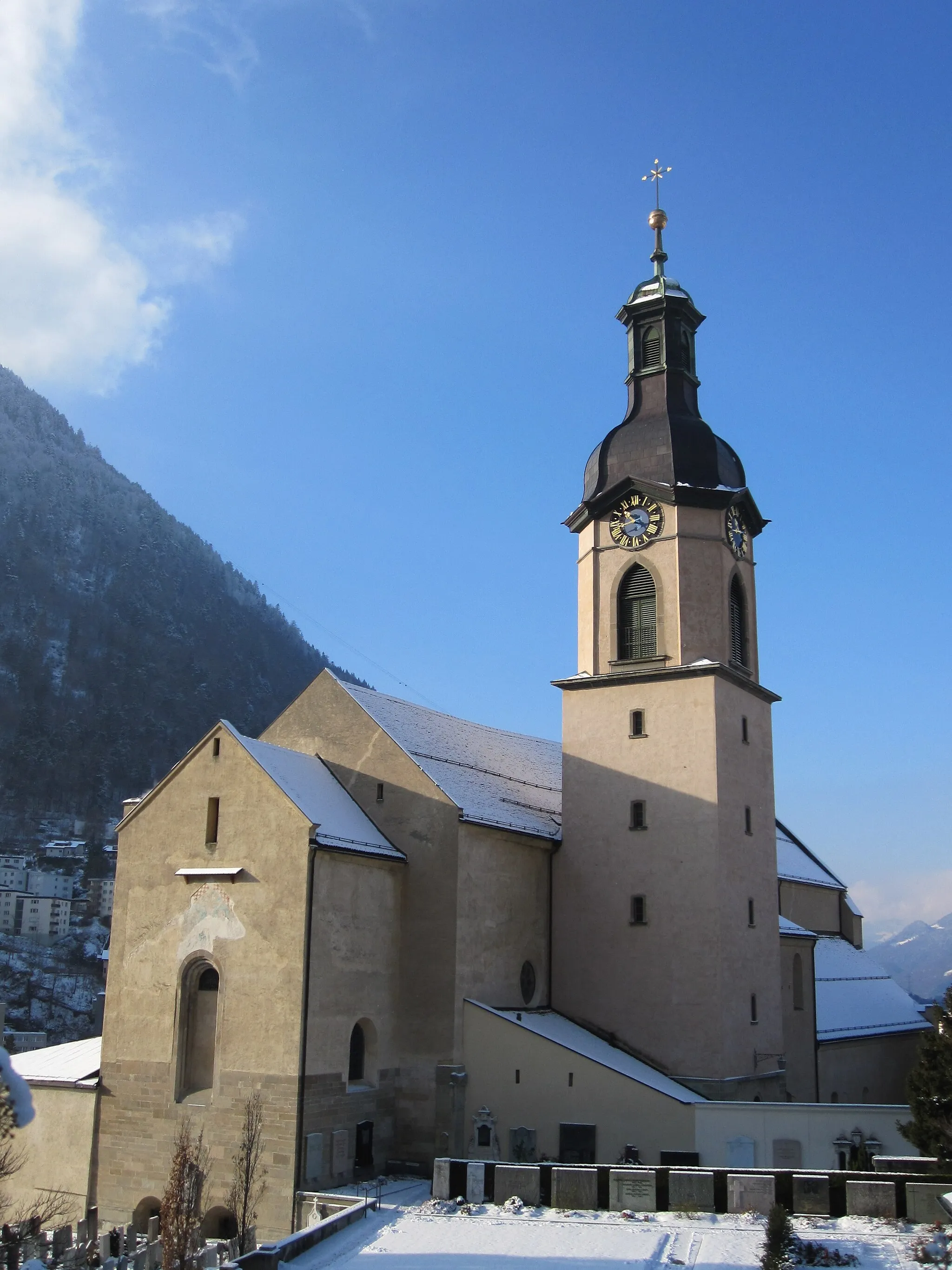 Photo showing: die Kathedrale in Chur