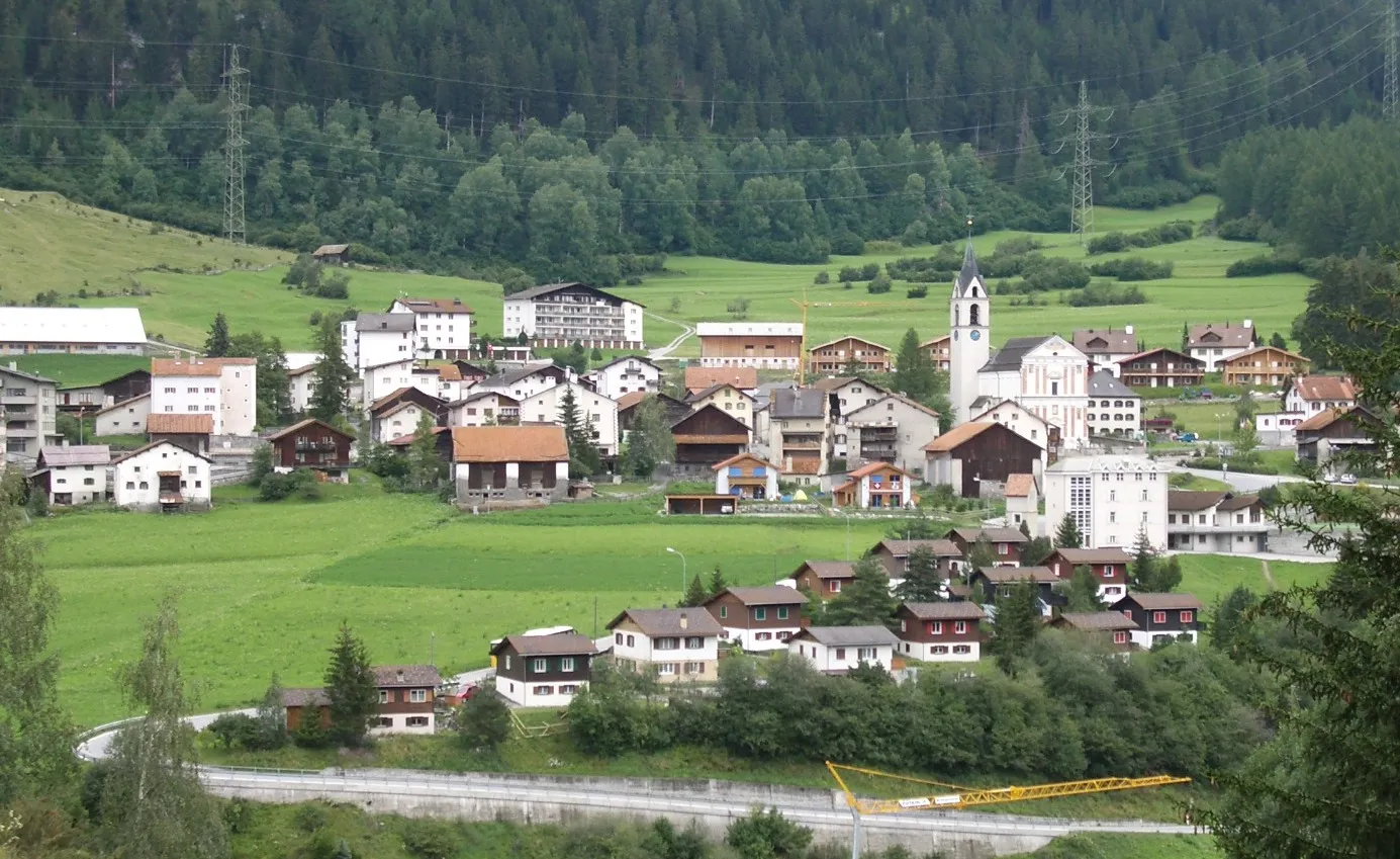 Photo showing: Cunter GR, Switzerland