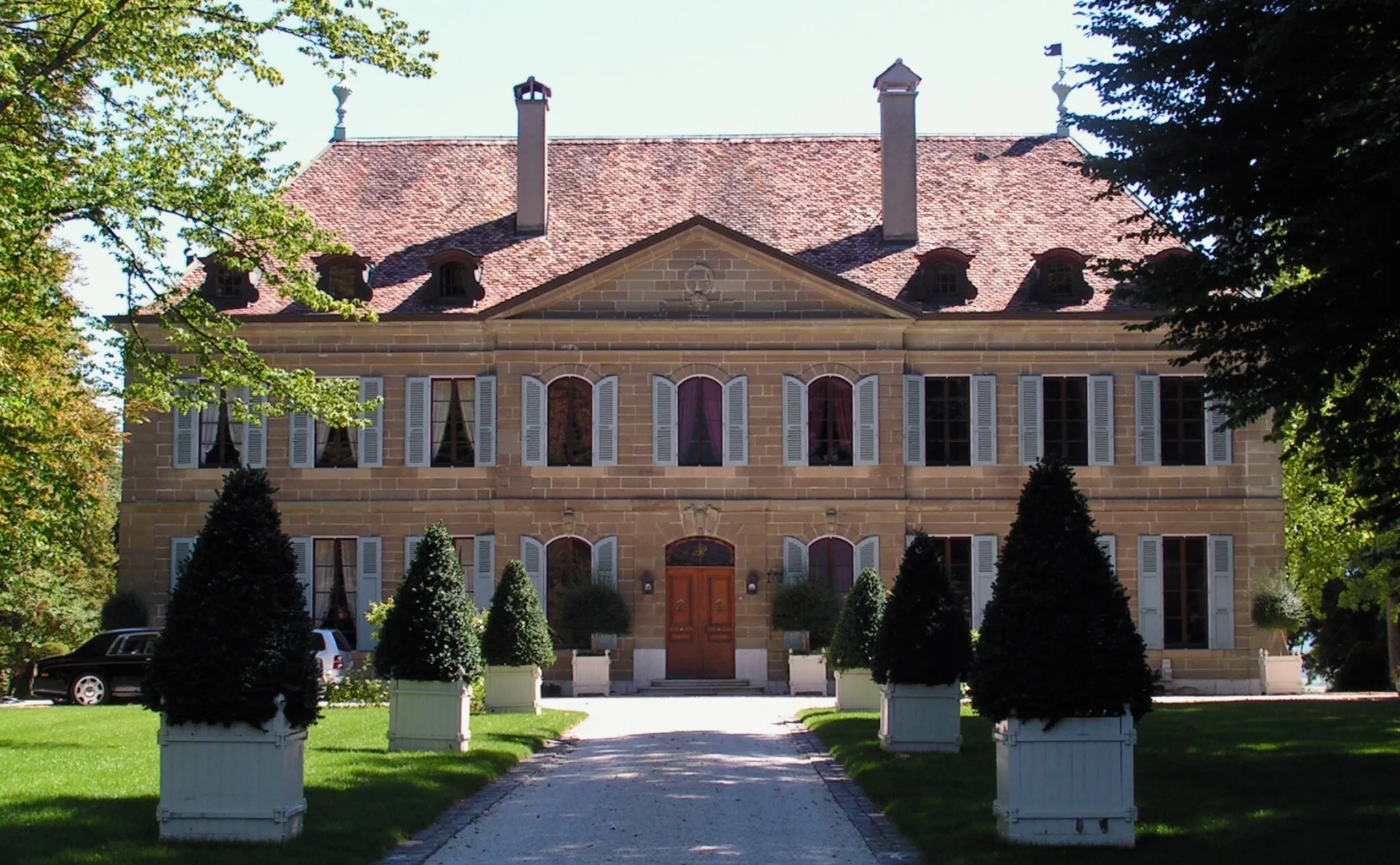 Photo showing: Route du Crêt-de-Choully 30, Satigny. Château de Choully.