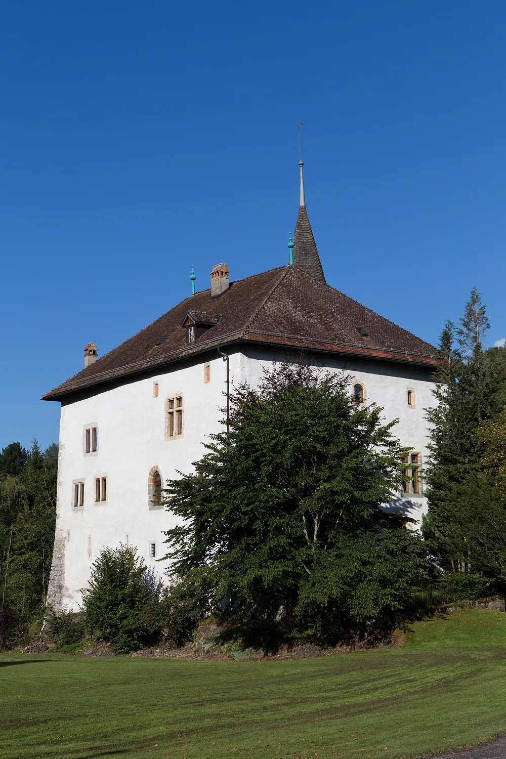 Photo showing: Château d'En-Bas in Broc