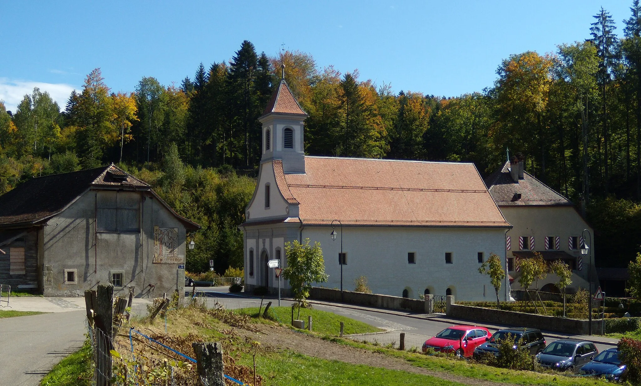 Photo showing: Abbeye of Montheron, Switzerland